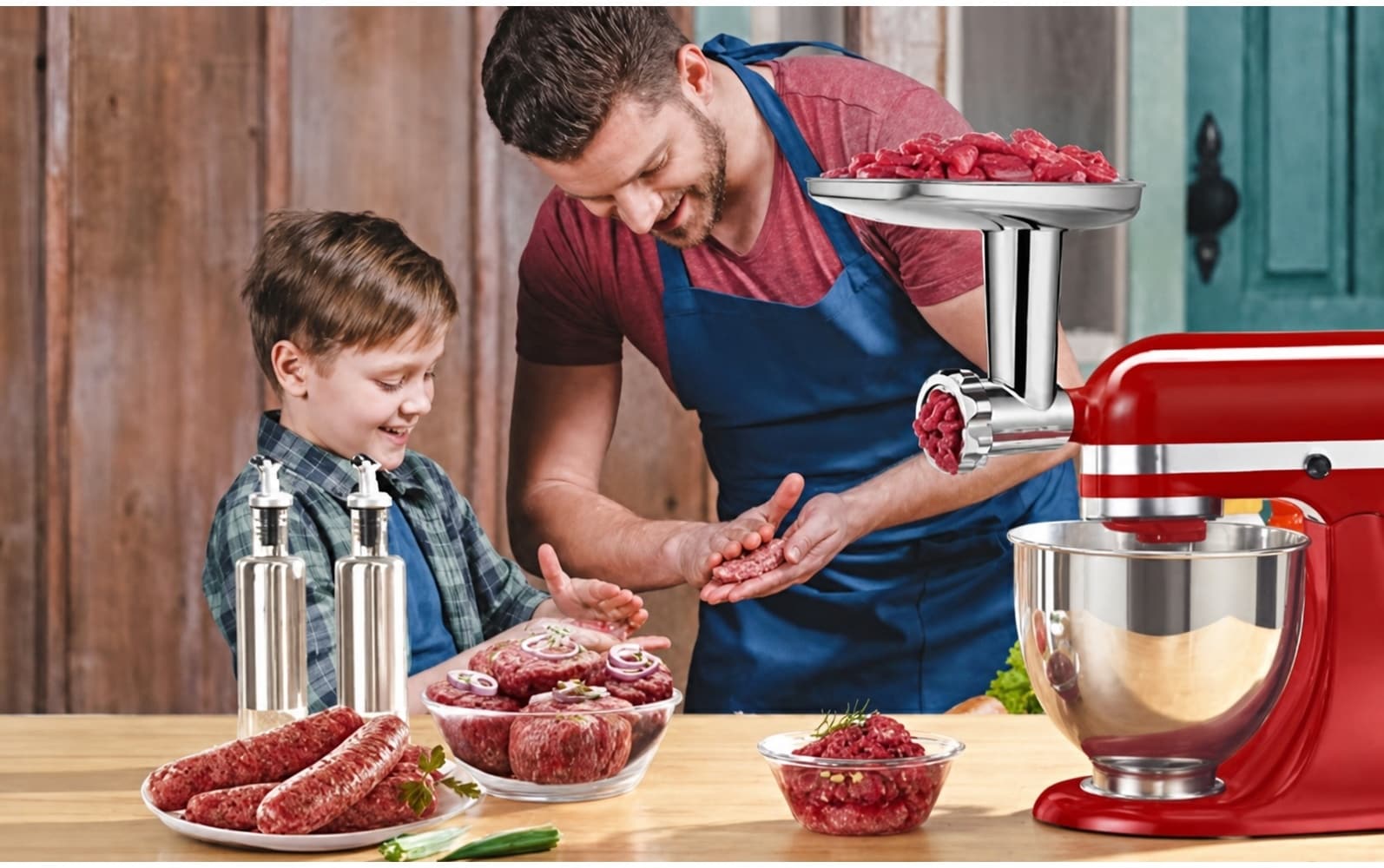 Aoibox LABKMJ7W Stand-Mixers-Attach-Access - View #4