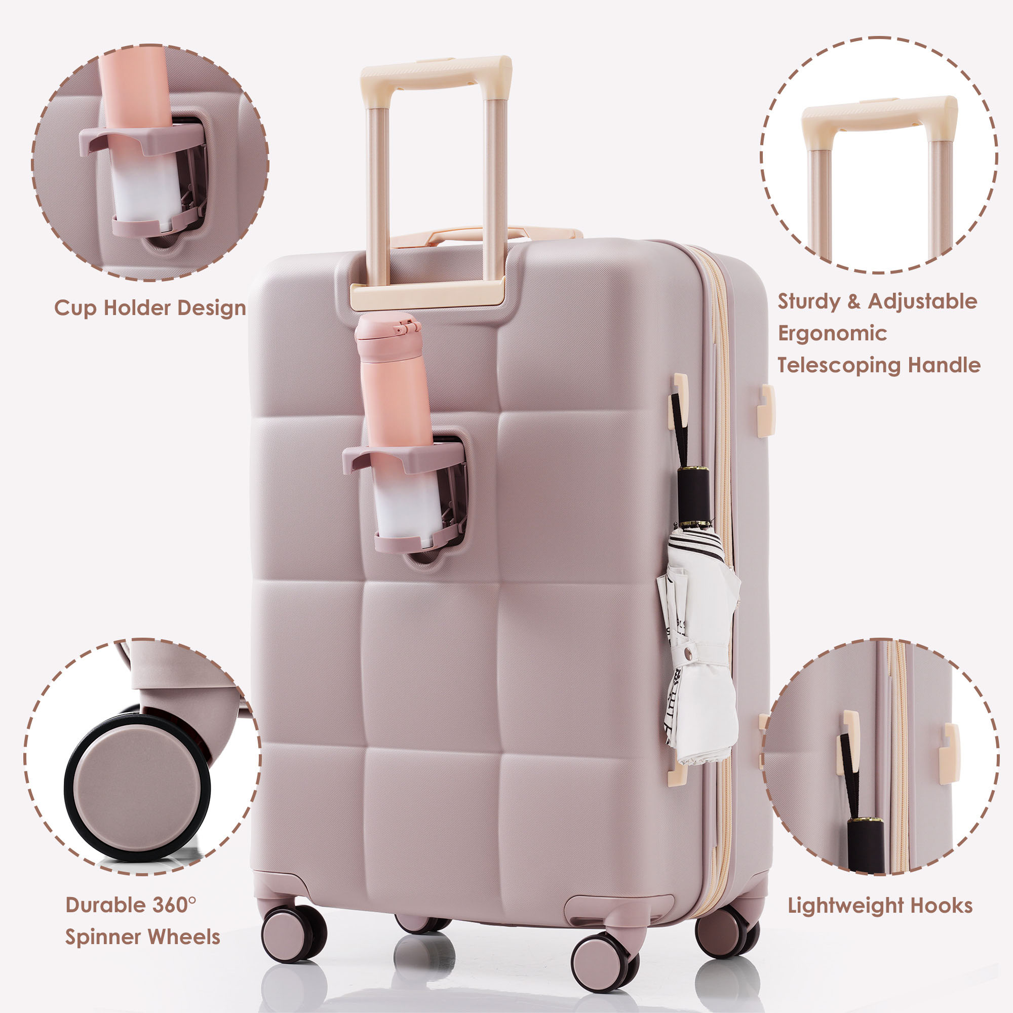 SINOFURN SYD9600004BN Luggage-And-Luggage-Sets - View #5