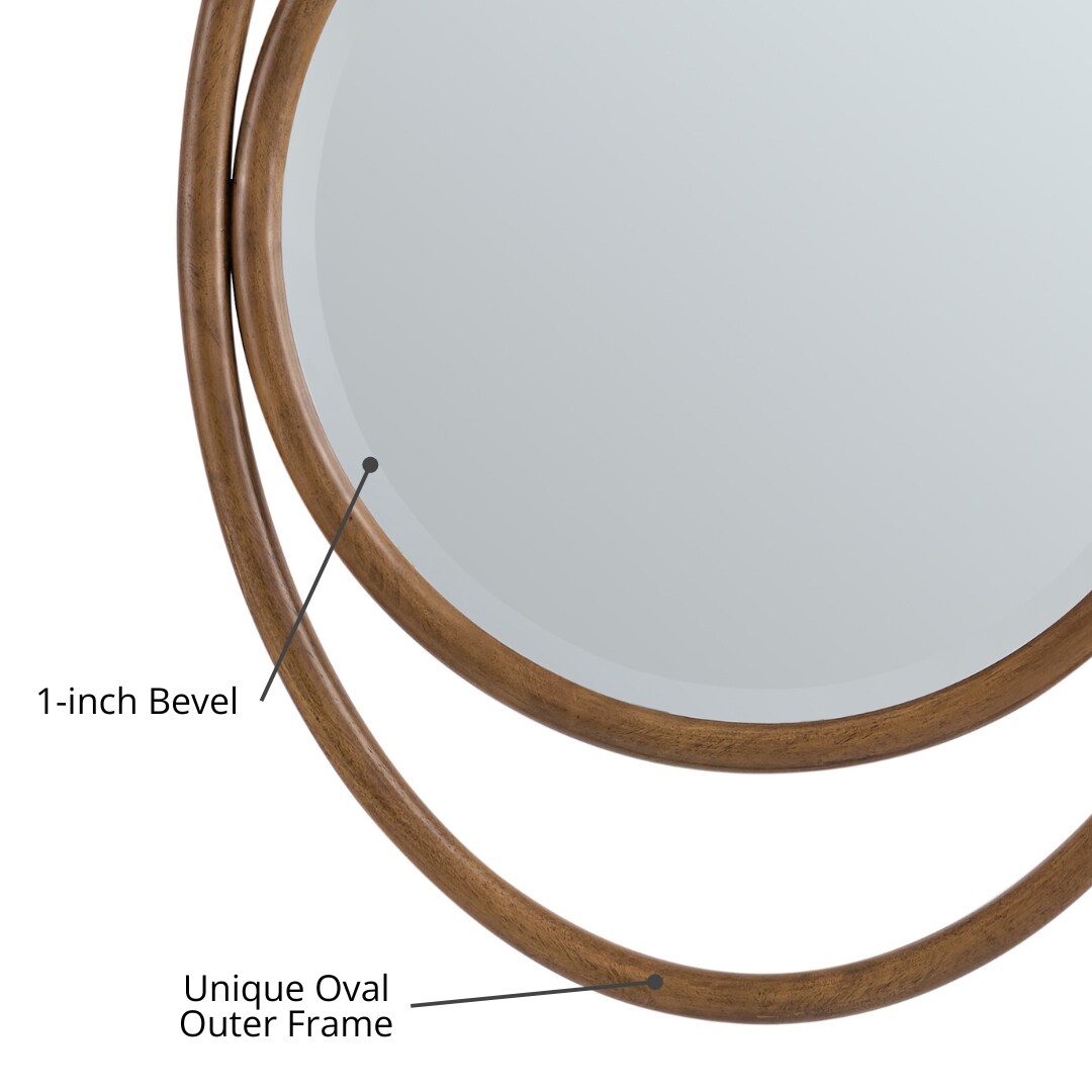 James Martin Vanities 242-MO28-WLT Framed-Bath-Mirrors - View #6