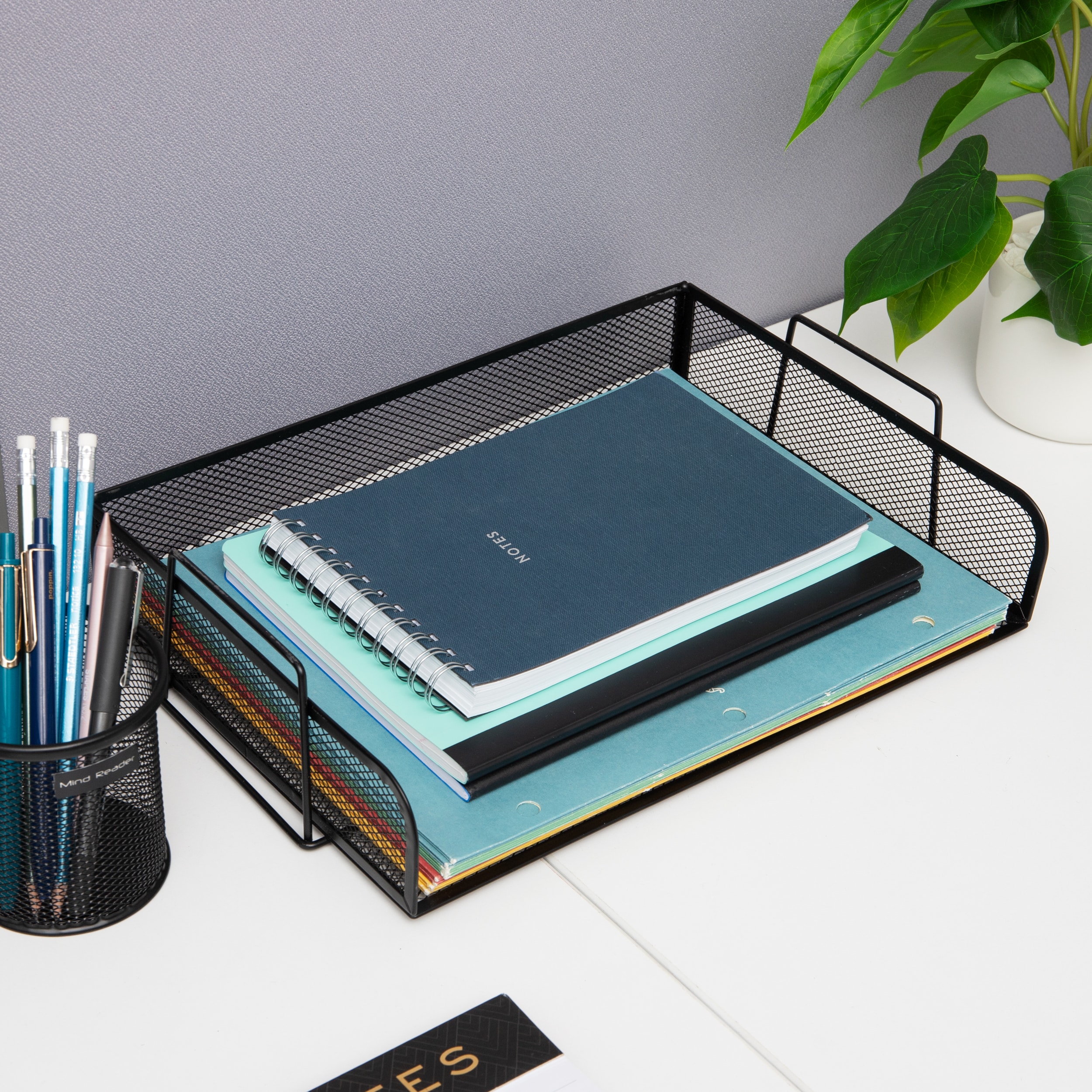 Mind Reader DSTACK4-BLK Desktop-Organizers - View #6