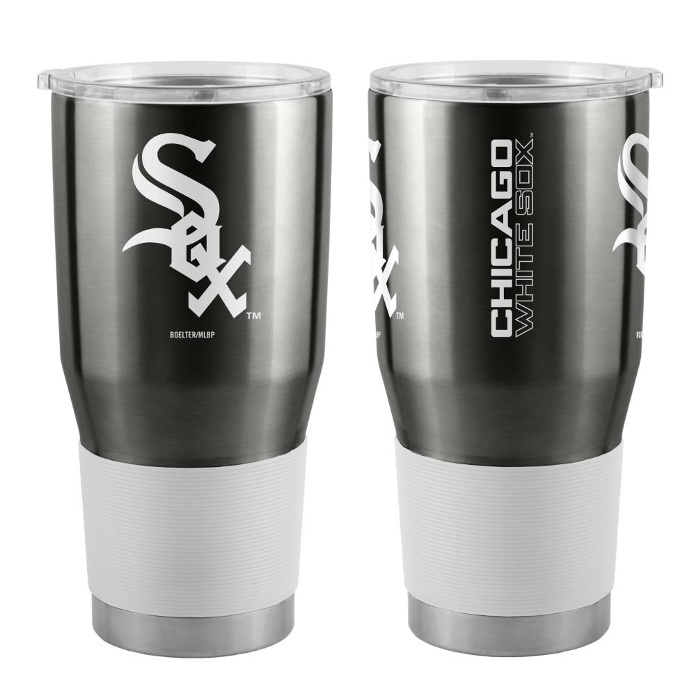 MLB Chicago White Sox Personalized Black Stainless Steel 
