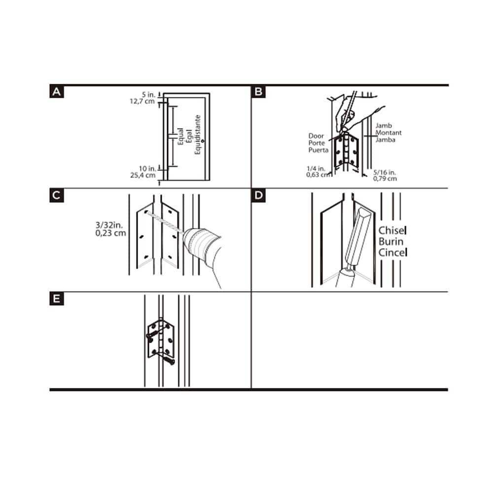 RELIABILT 16-8757 Entry-Door-Hinges - View #10