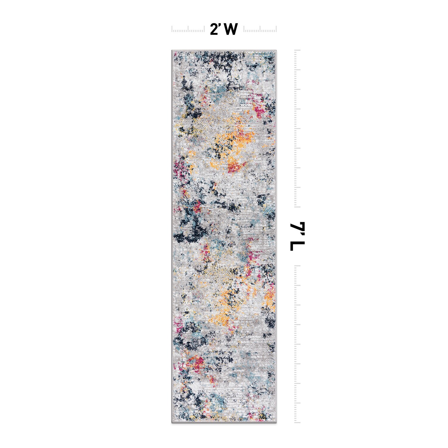World Rug Gallery 936MULTI2X7 rugs - View #3