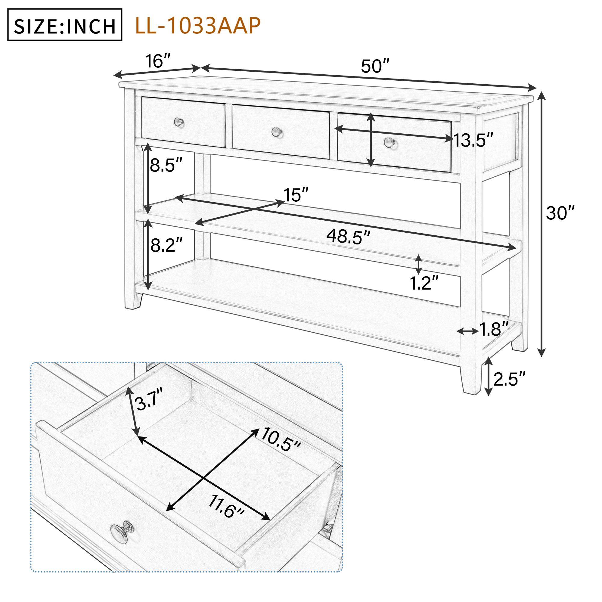 Yiekholo LL-1033AAP Console-Sofa-Tables - View #8