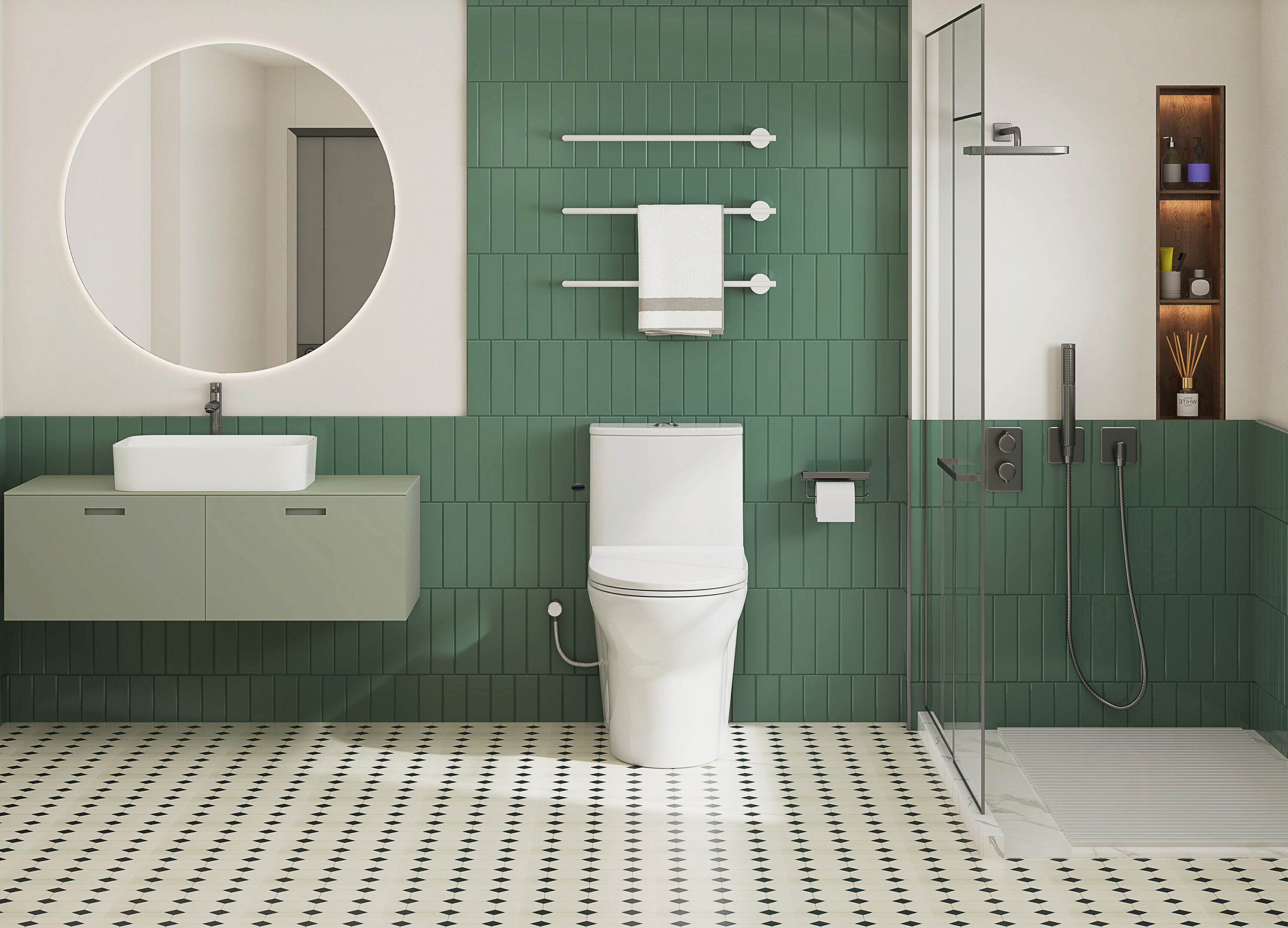 Department Store 1pc Bathroom; Tile Corner Crevice Multifunctional