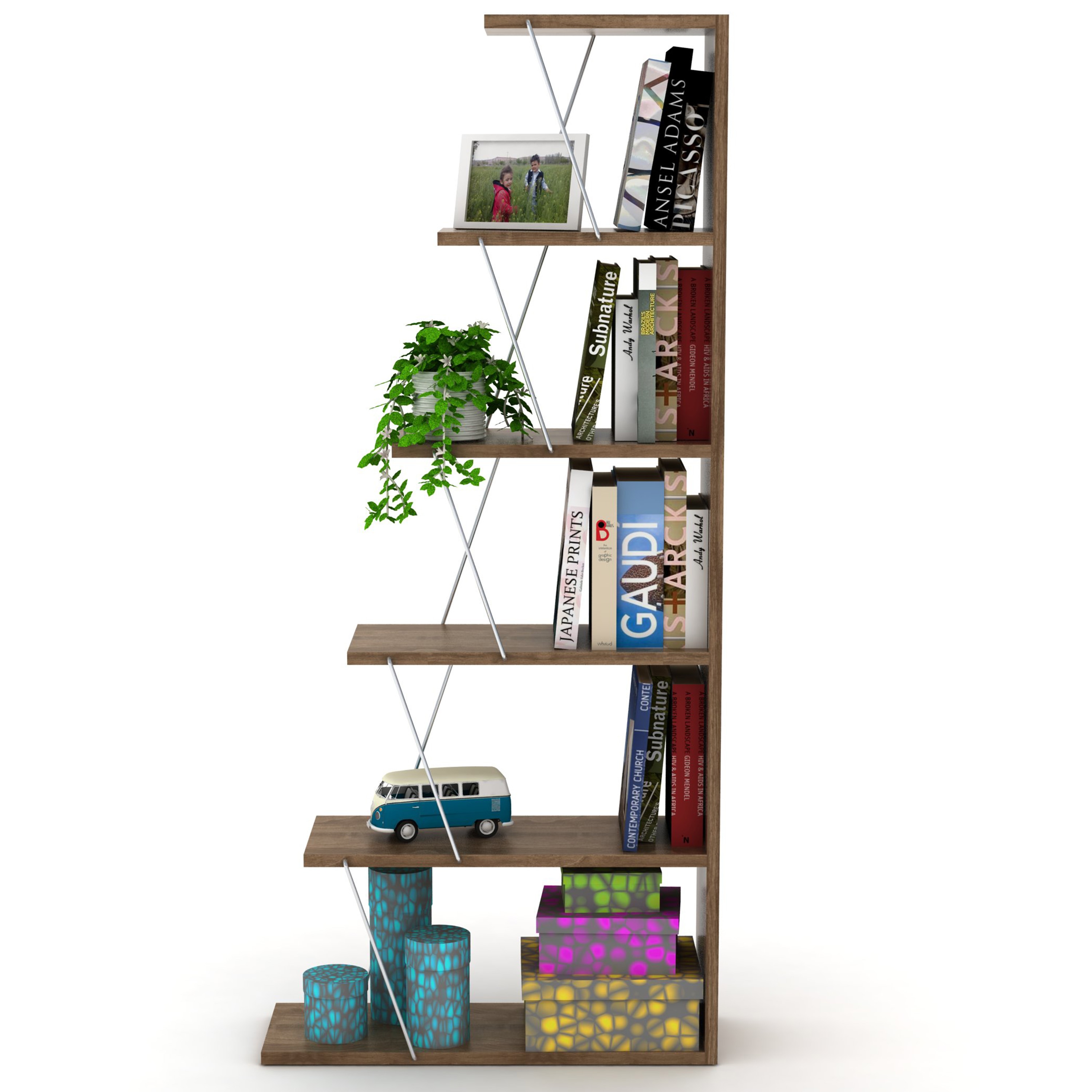 Bookcases Color/Finish Family Silver