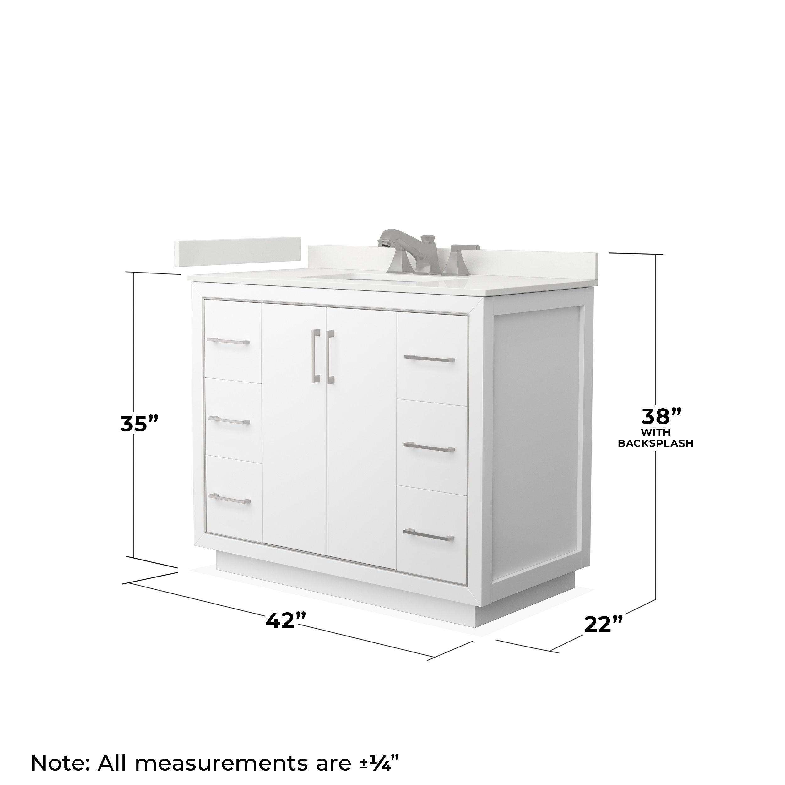 Wyndham Collection WCF111142SWHWQUS3MXX Bath-Vanity-Combo - View #6