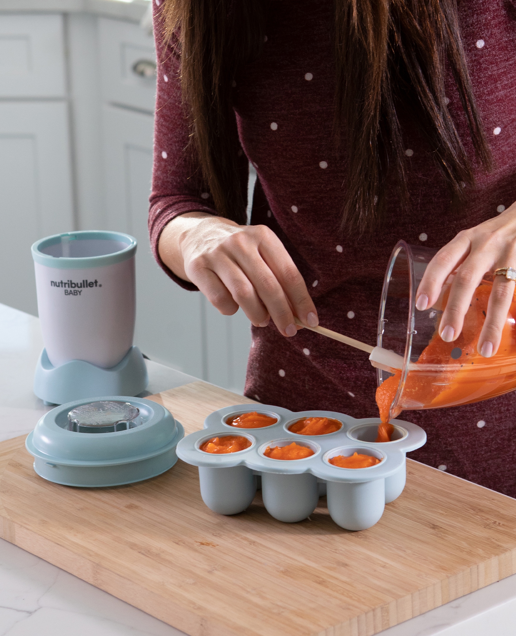 Nutribullet Baby 6-Piece Food Preparation System Blender, Recipe & Inst.  Guide