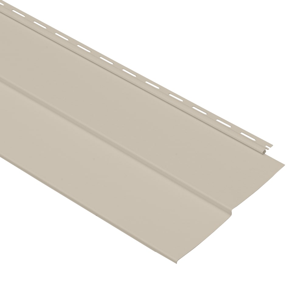Georgia-Pacific 360572B Forest Ridge Double 5-in Traditional Tan Vinyl Siding Panel 10-in x 144-in 10-sq ft /piece