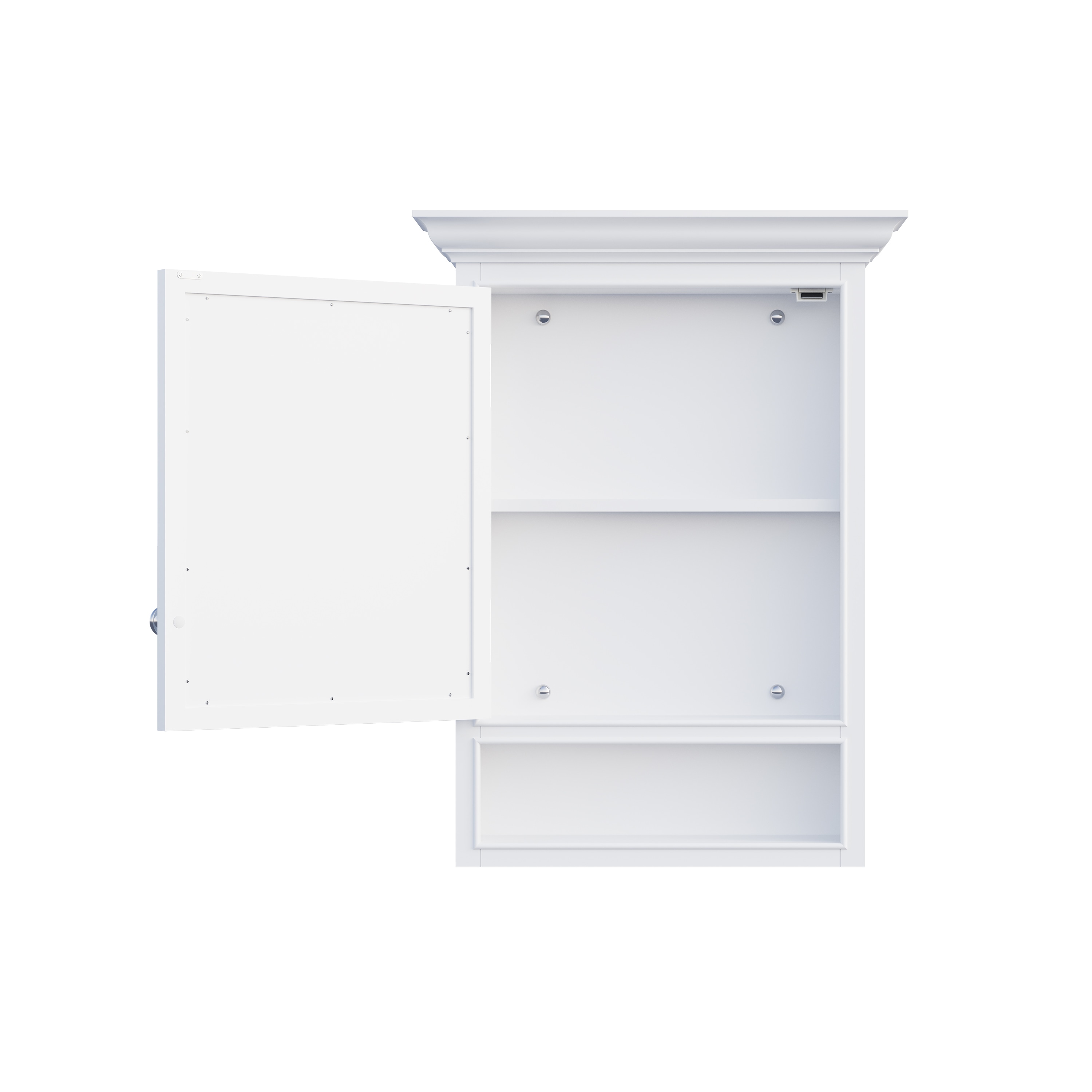 Forclover HM-J2432WT Bathroom-Medicine-Cabinets - View #5