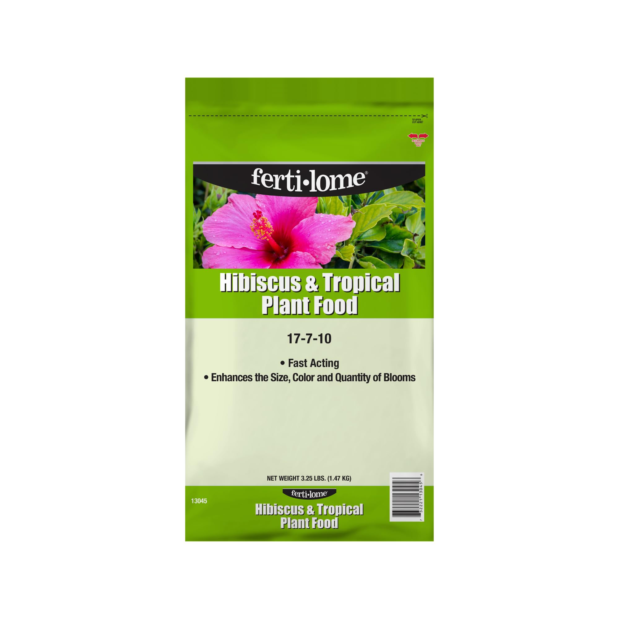 Fertilome -  (11045) Hibiscus and Tropical Plant Food 17-7-10 (3.25 lbs.)