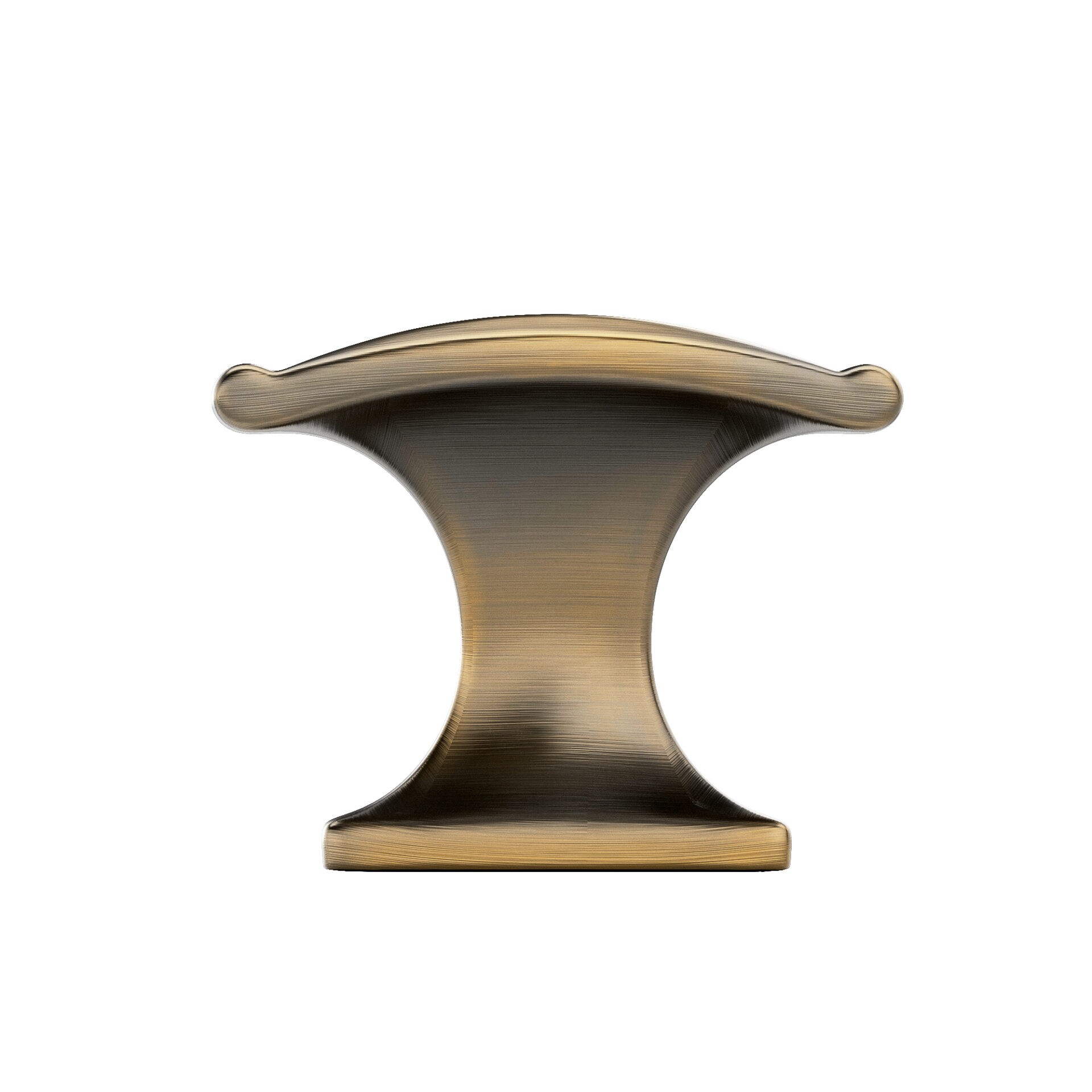 Firenze Collection 1 3/16-inch (30 mm) Champagne Bronze Traditional Round  Closet Door Knob