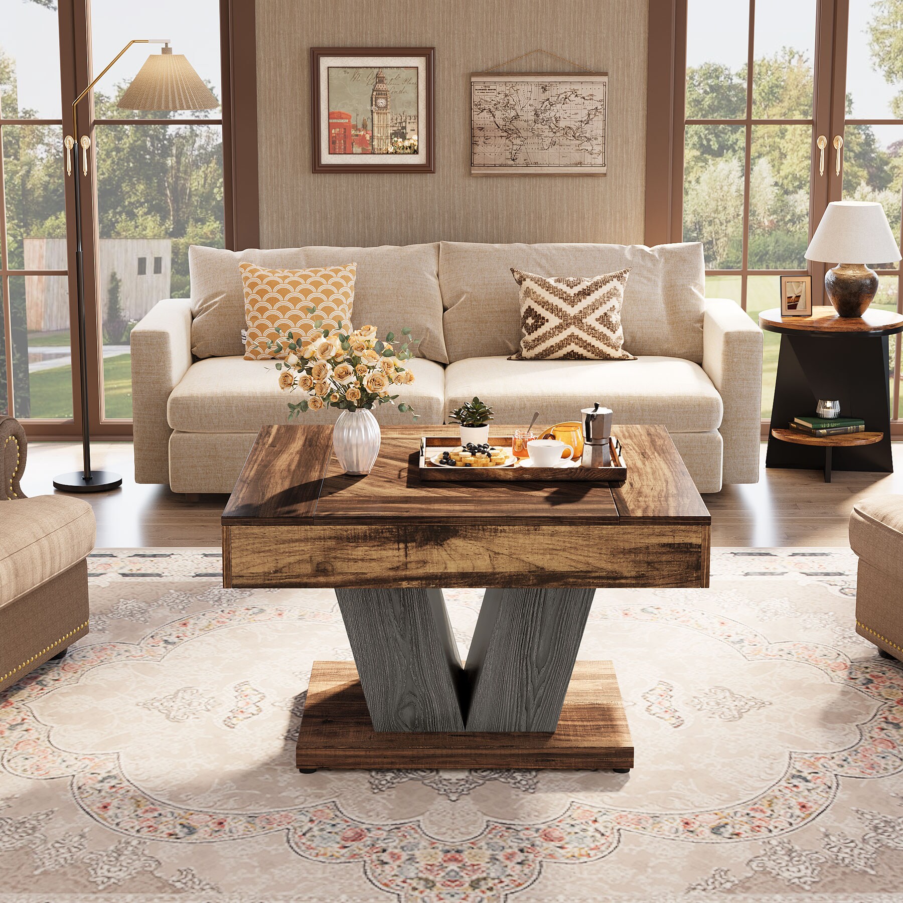 Tribesigns LWFD-JW0714 Coffee-Tables - View #3