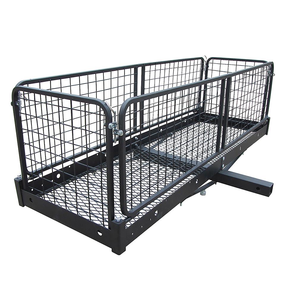 Erickson Carrier 33-in L x 22-in W x 6-in H Steel Hitch Cargo Basket in the  Cargo Carriers department at