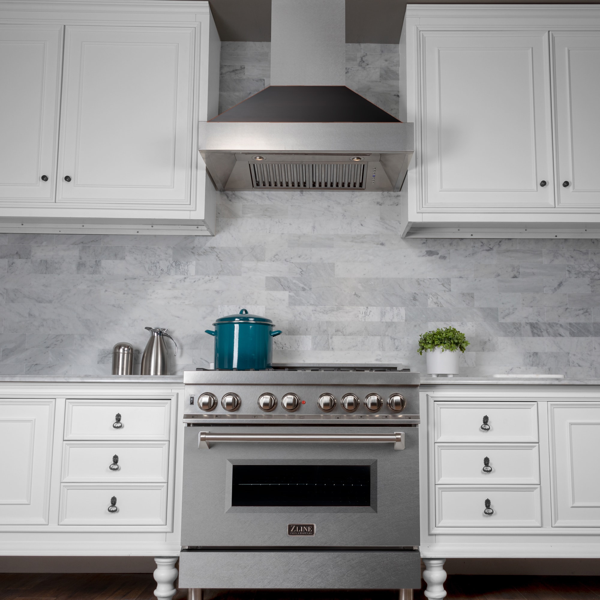 ZLINE KITCHEN & BATH 8654ORB-36 Wall-Mounted-Range-Hoods - View #4