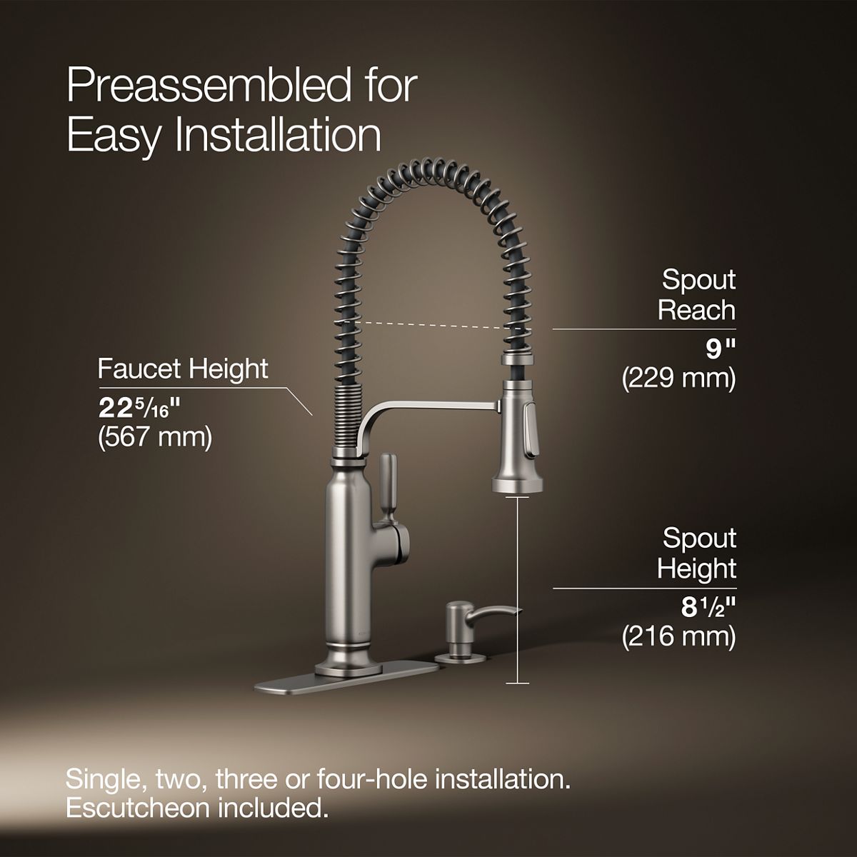 KOHLER K-R28702-SD-VS Kitchen-Faucets - View #3