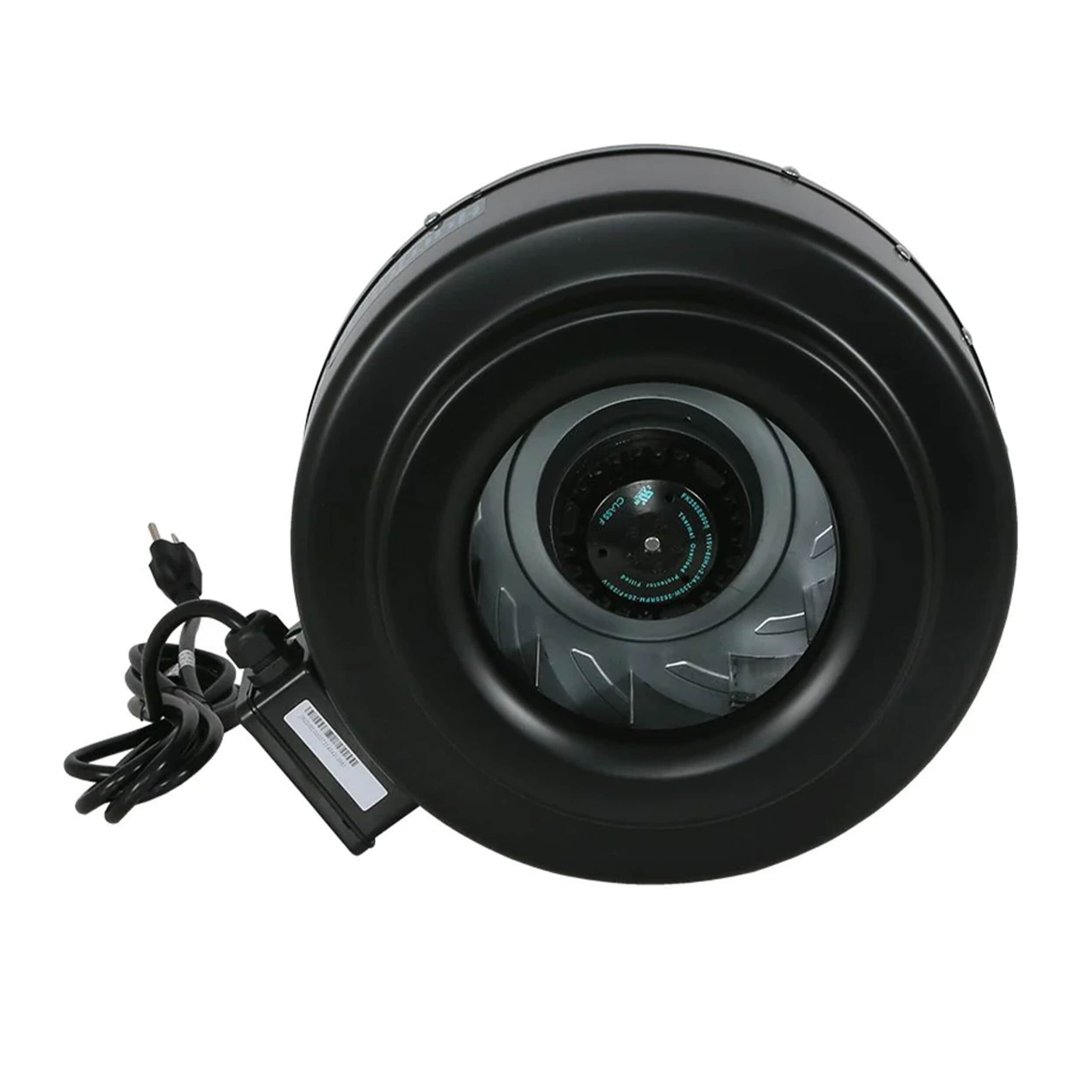 Hurricane 326947 10-Inches Indoor Black Wall Mounted Fan
