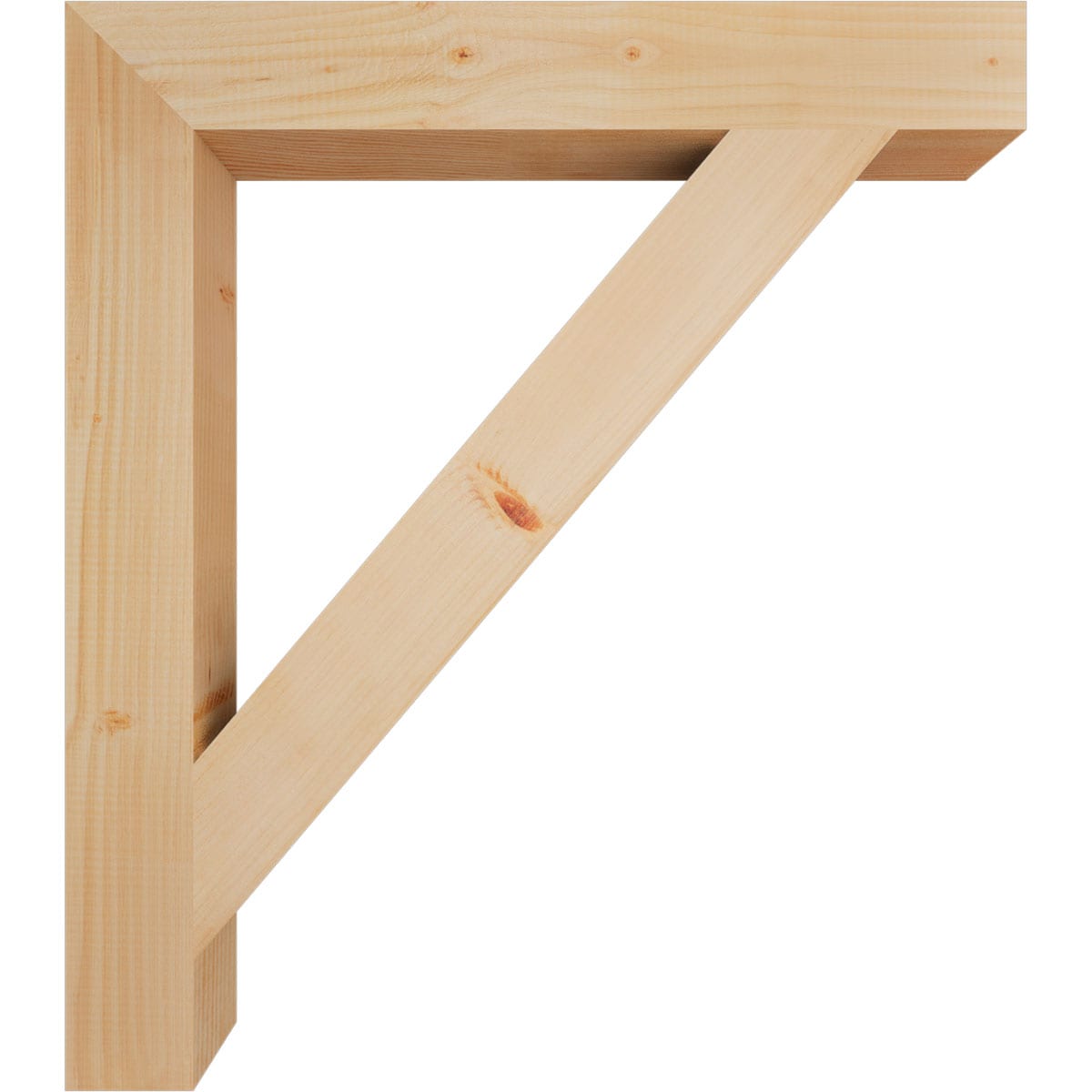 Ekena Millwork BKT04X30X34TRA05SDF Exterior-Brackets-Braces - View #3
