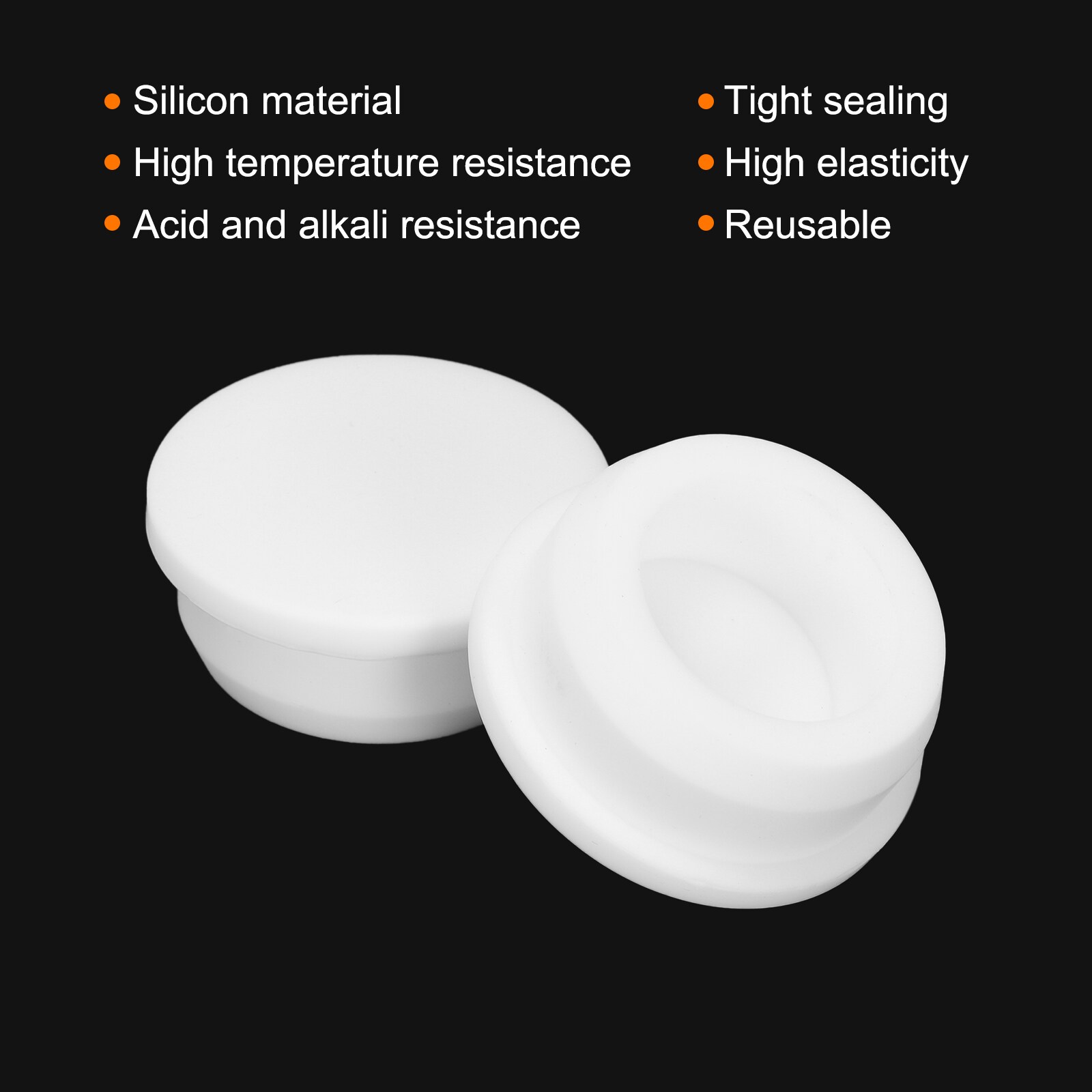 Unique Bargains High Temp Silicone Plug Mount Dia 36.3mm/1.43inch t ...