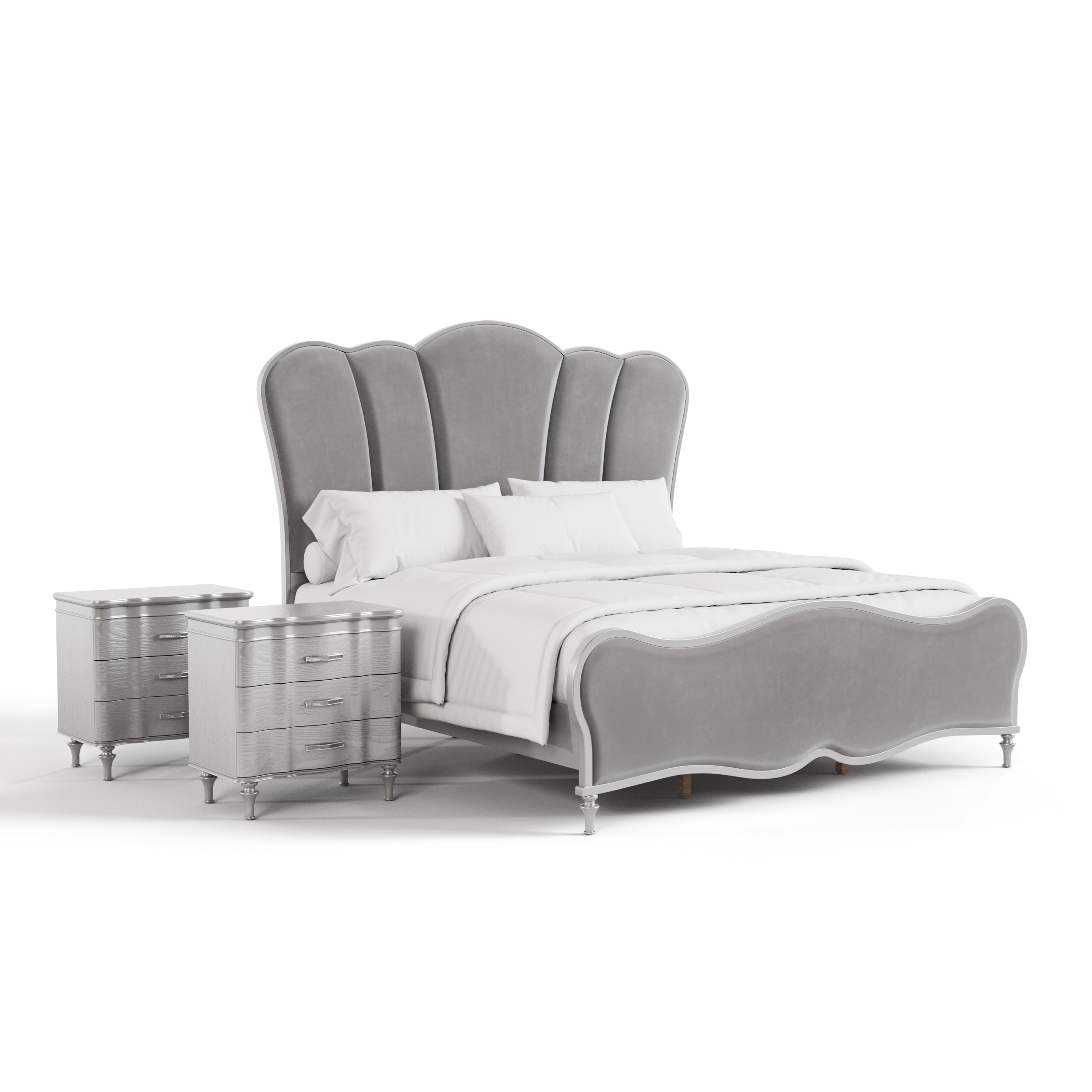 Furniture of America IDF7416SVEK-2NS Bedroom-Sets - View #2