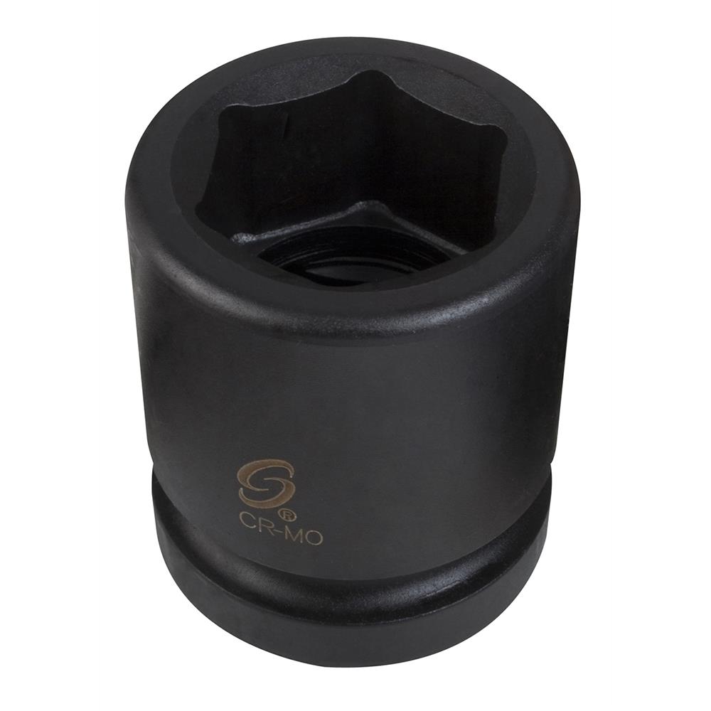 SUNEX TOOLS 555M Metric 1-in Drive 55mm 6-point Impact Socket Individual