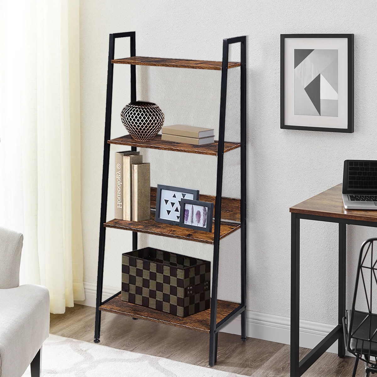 Kahomvis DHS-QPFN-04WD bookcases - View #10