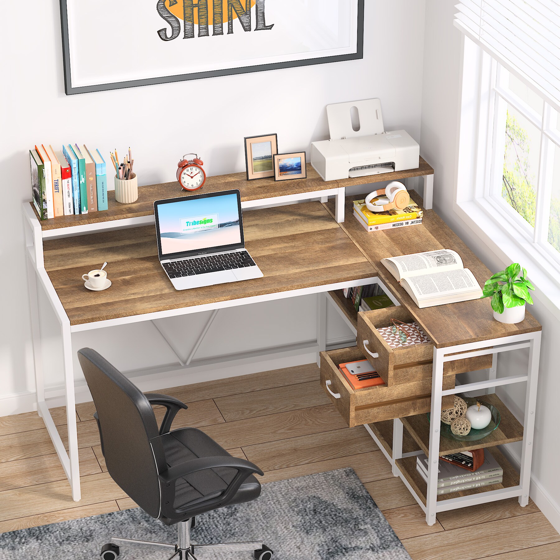 Fnova LWTJ-JW0634 Office-Tables - View #9