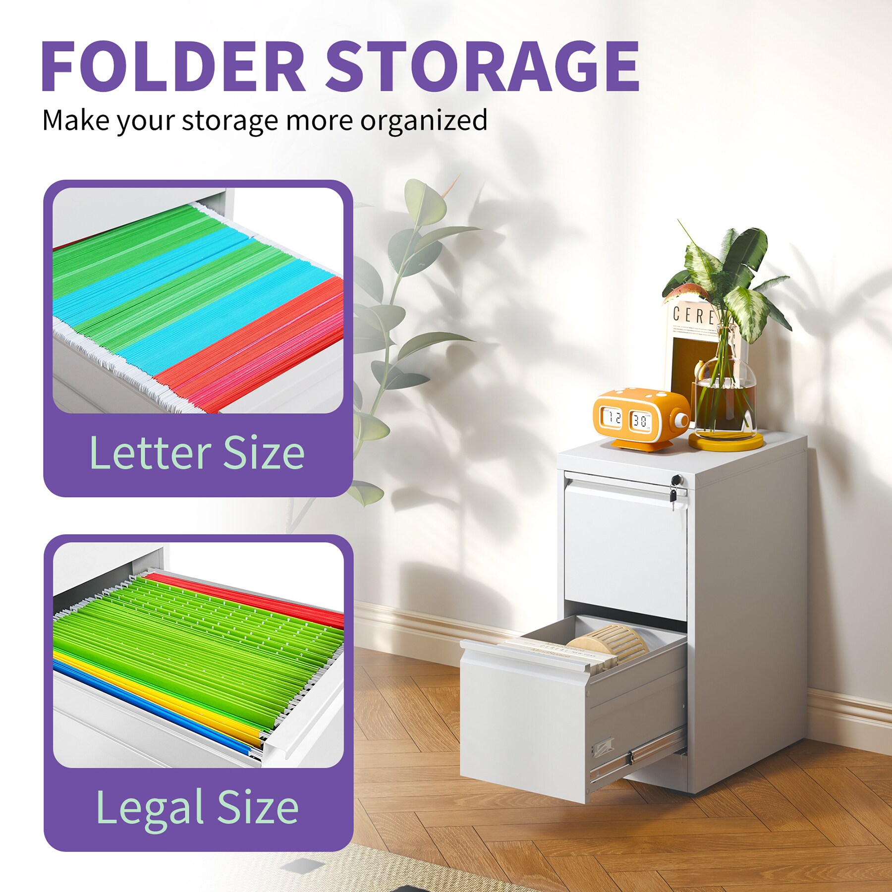 SINOFURN SYD260001BL Filing-Cabinets - View #6