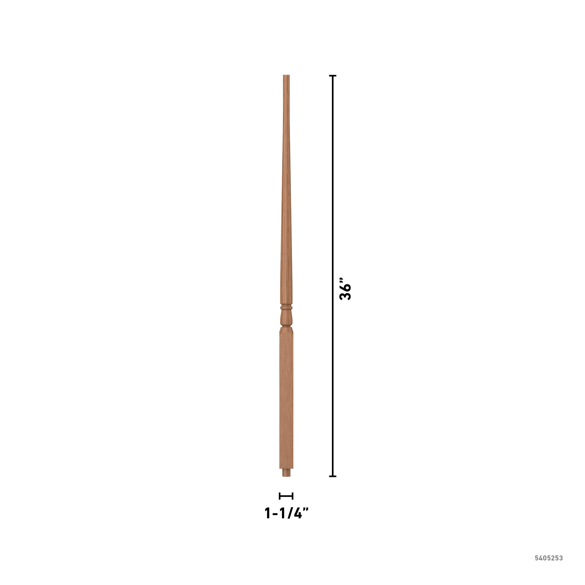L.J. Smith Stair Systems S-5015-WO 36 Interior-Stairpart-Balusters - View #4