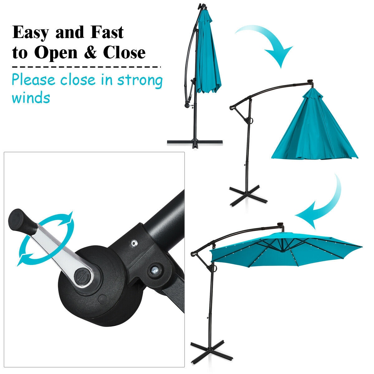 Clihome CWCH-OP70AD282LS Umbrellas-2 - View #7