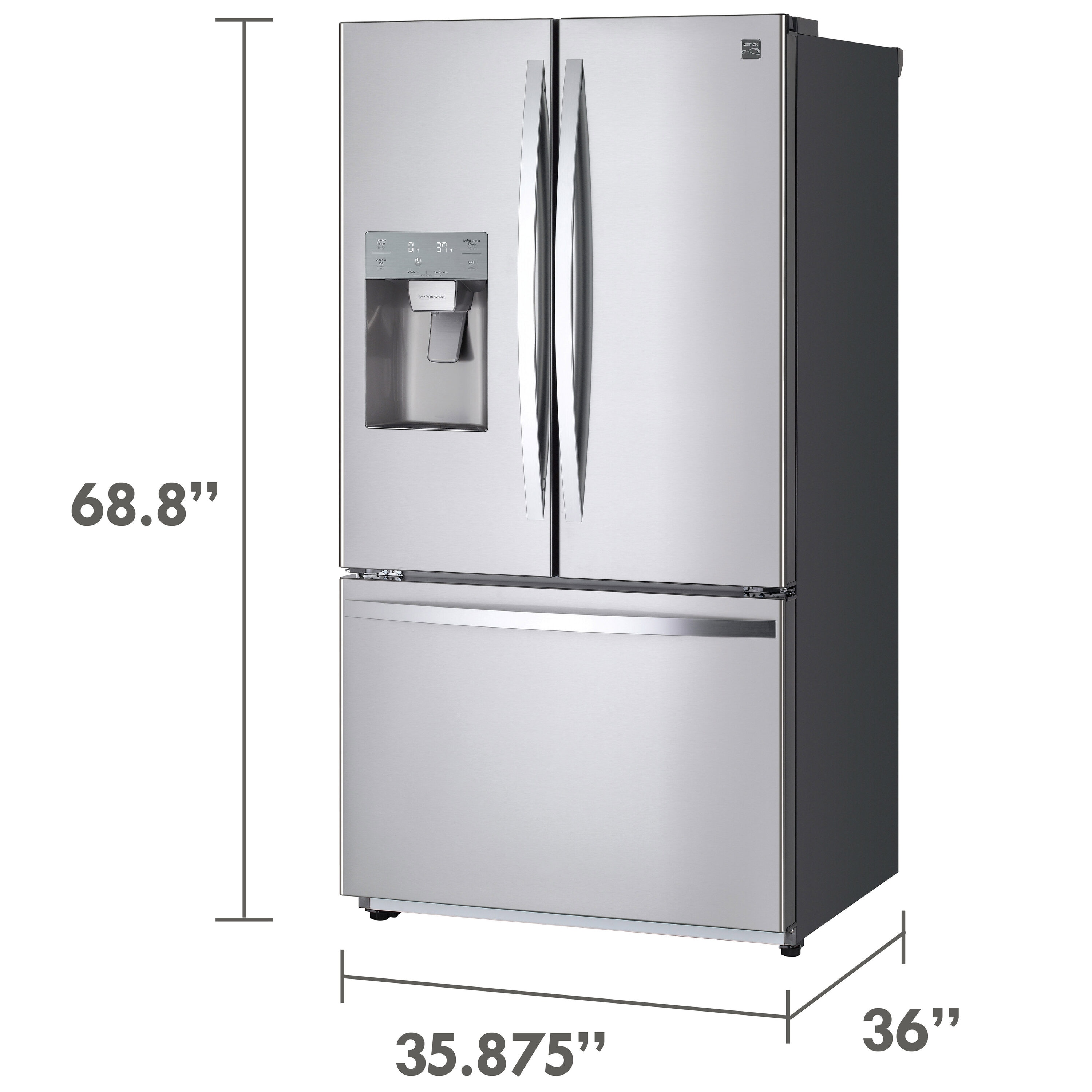 kenmore 31 cu ft refrigerator