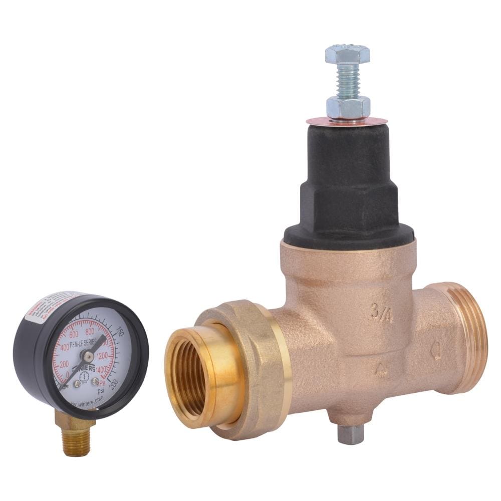 Cash Acme 3/4-in FNPT Brass Pressure Regulator Valve in the Pressure ...