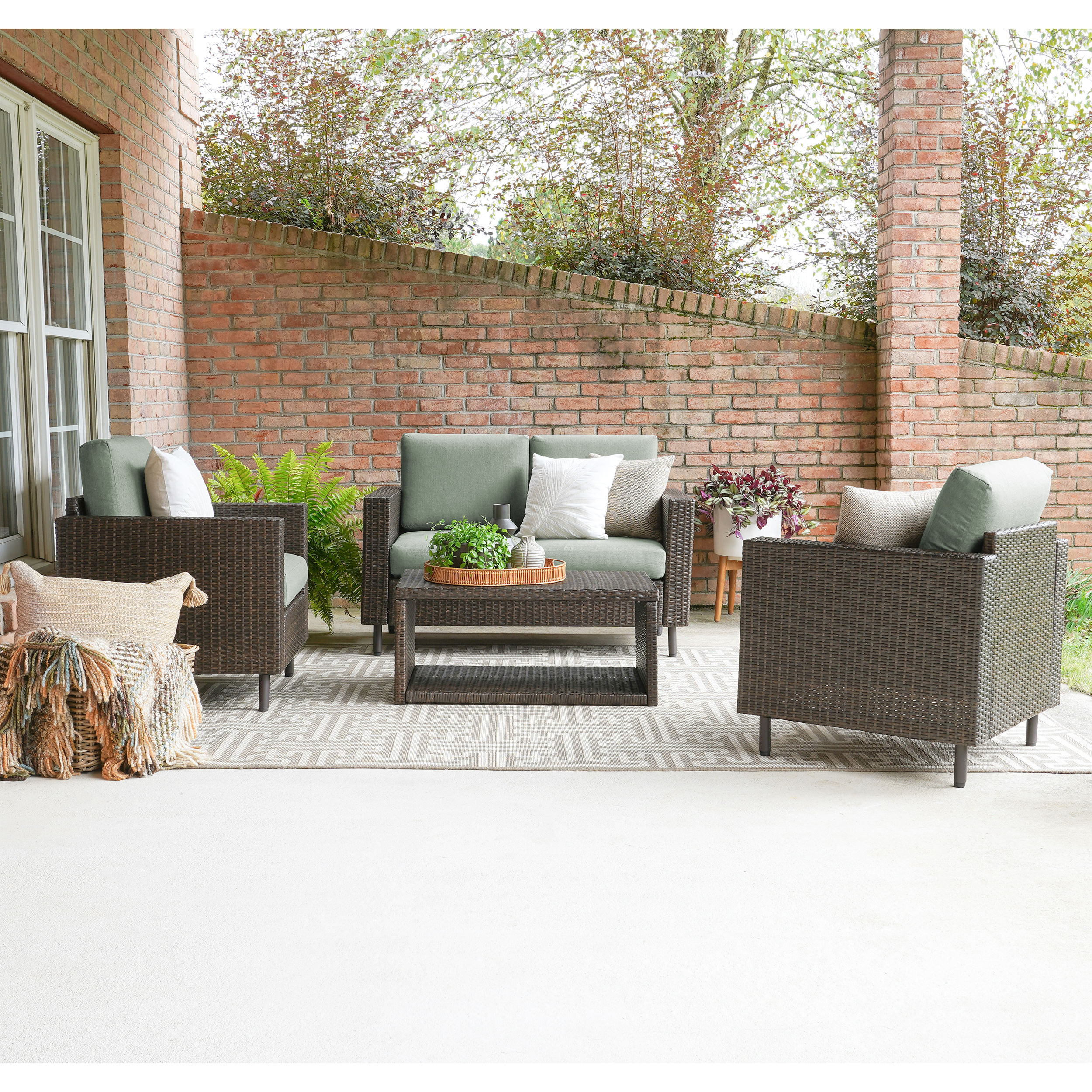 Lowes sunbrella patio online furniture