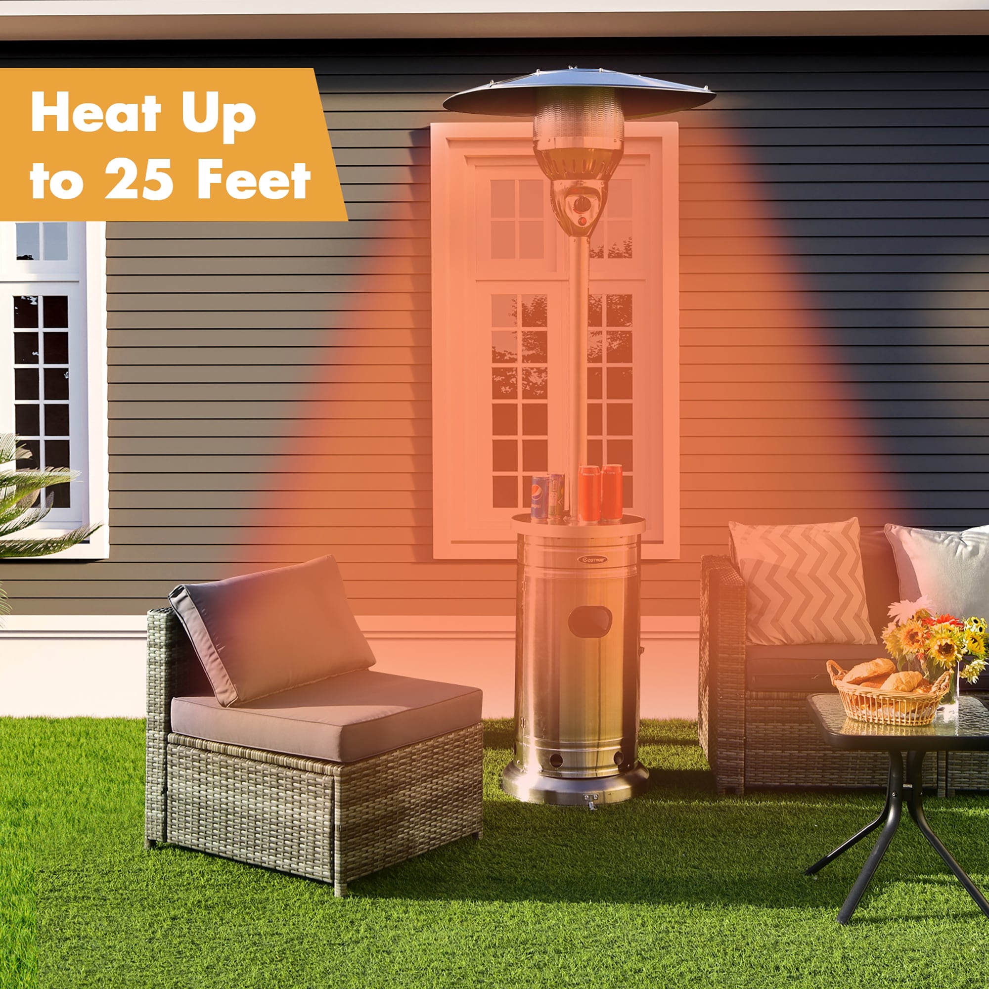 CASAINC WF-HT01 Outdoor-Gas-Patio-Heaters - View #6