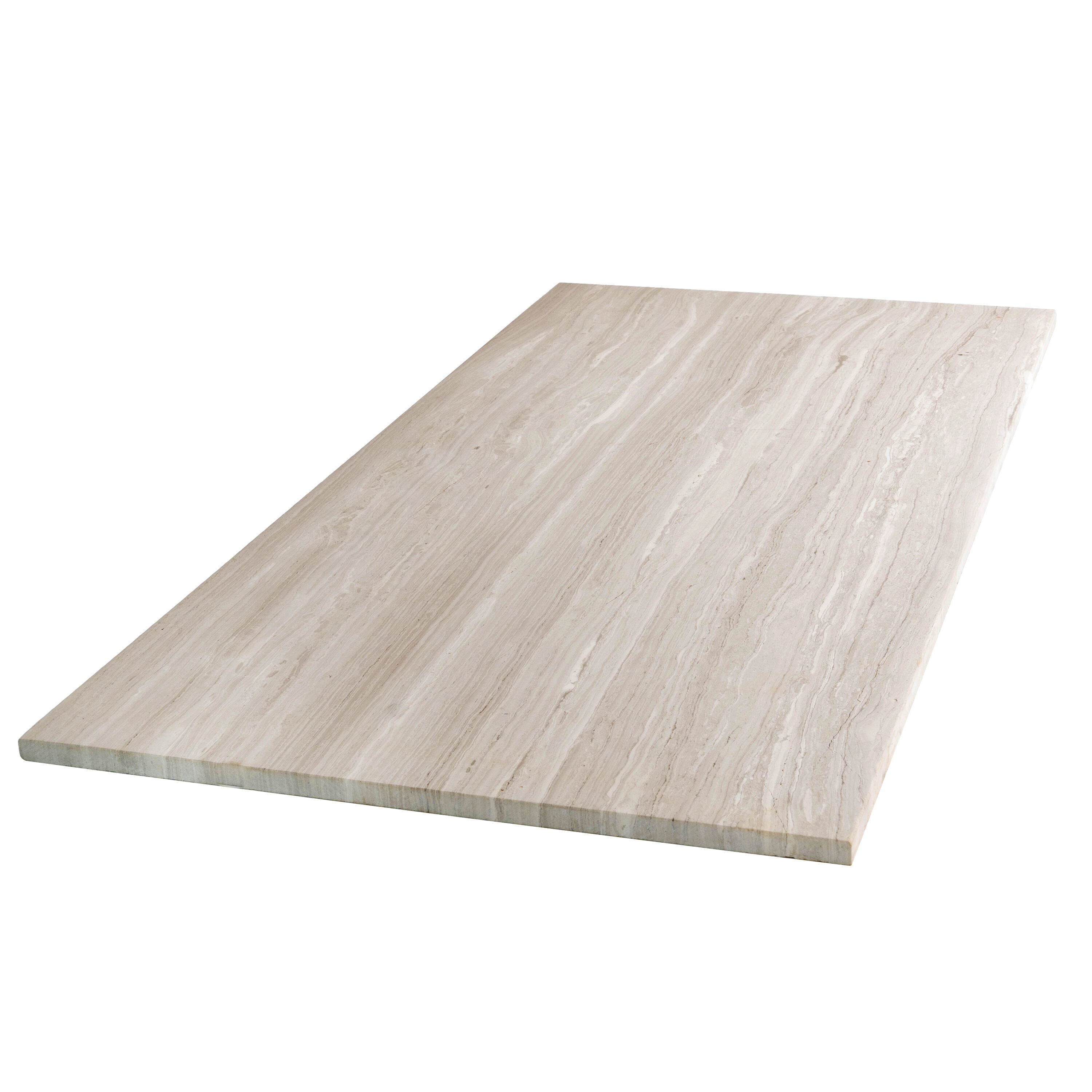 Gray 12" x 24" Honed Marble Look Wall & Floor Tile