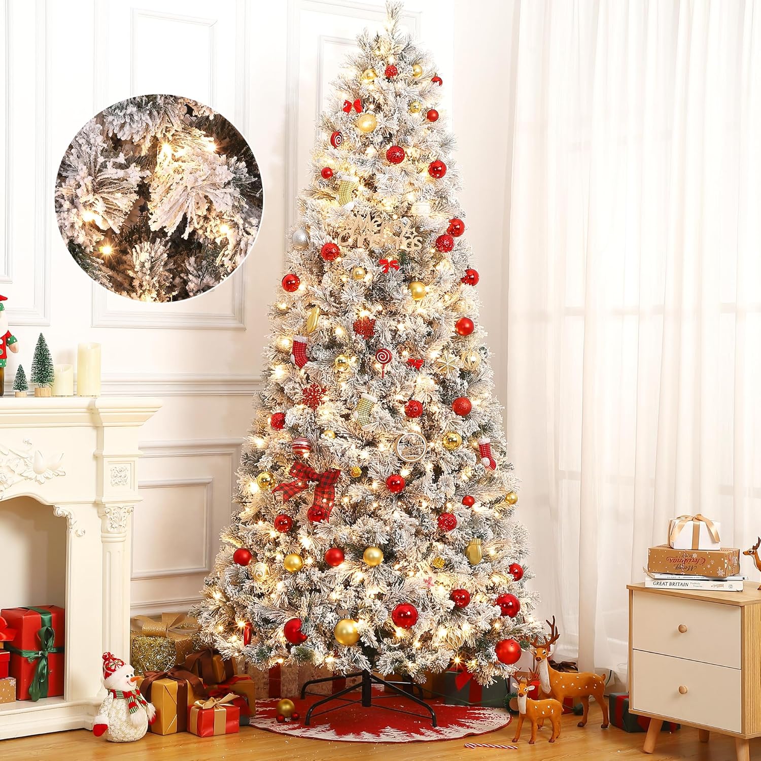 Qeetex DHZ-PHO-0ZSJYVP5 Artificial-Christmas-Trees - View #3