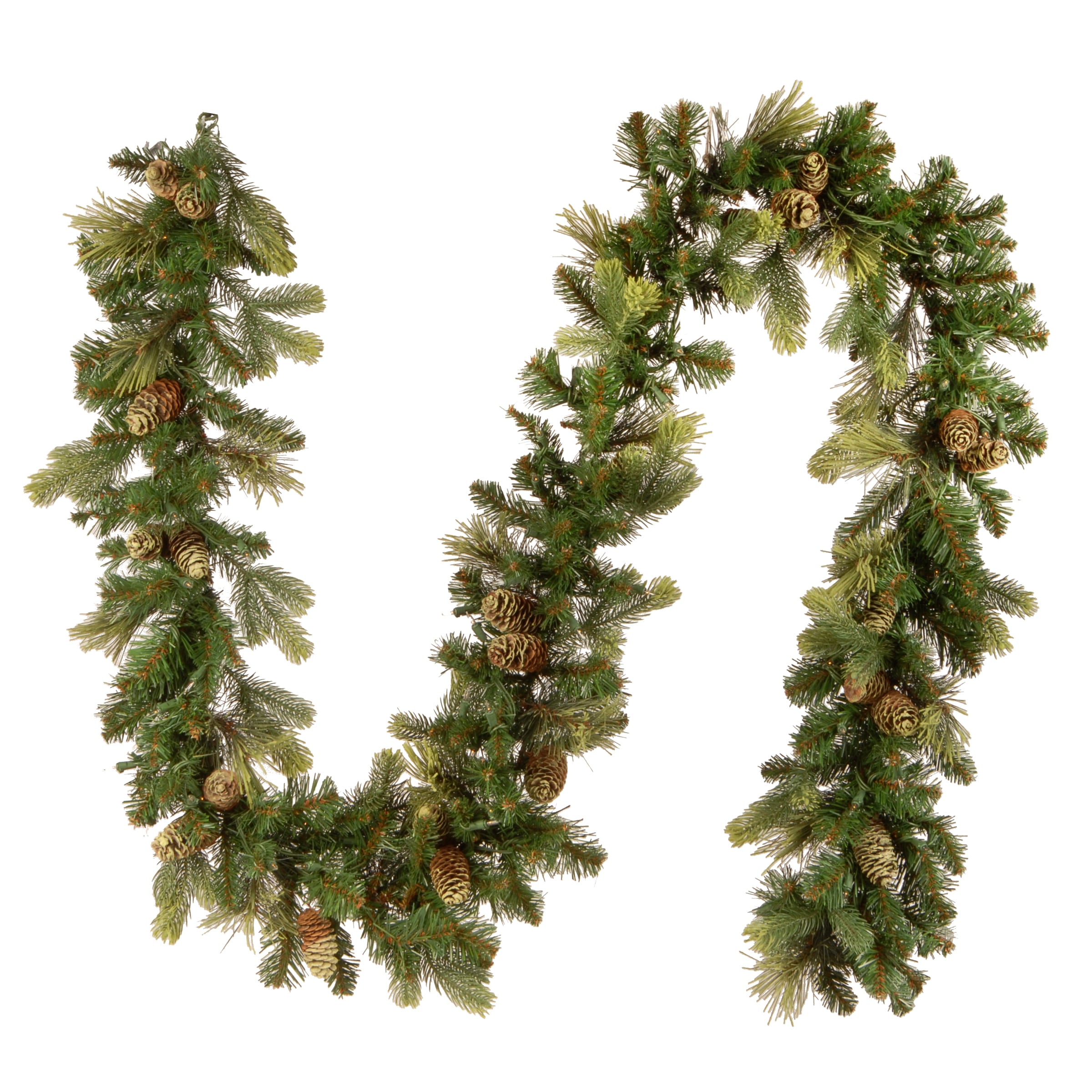 65” Flocked Fern Garland - Decorator's Warehouse