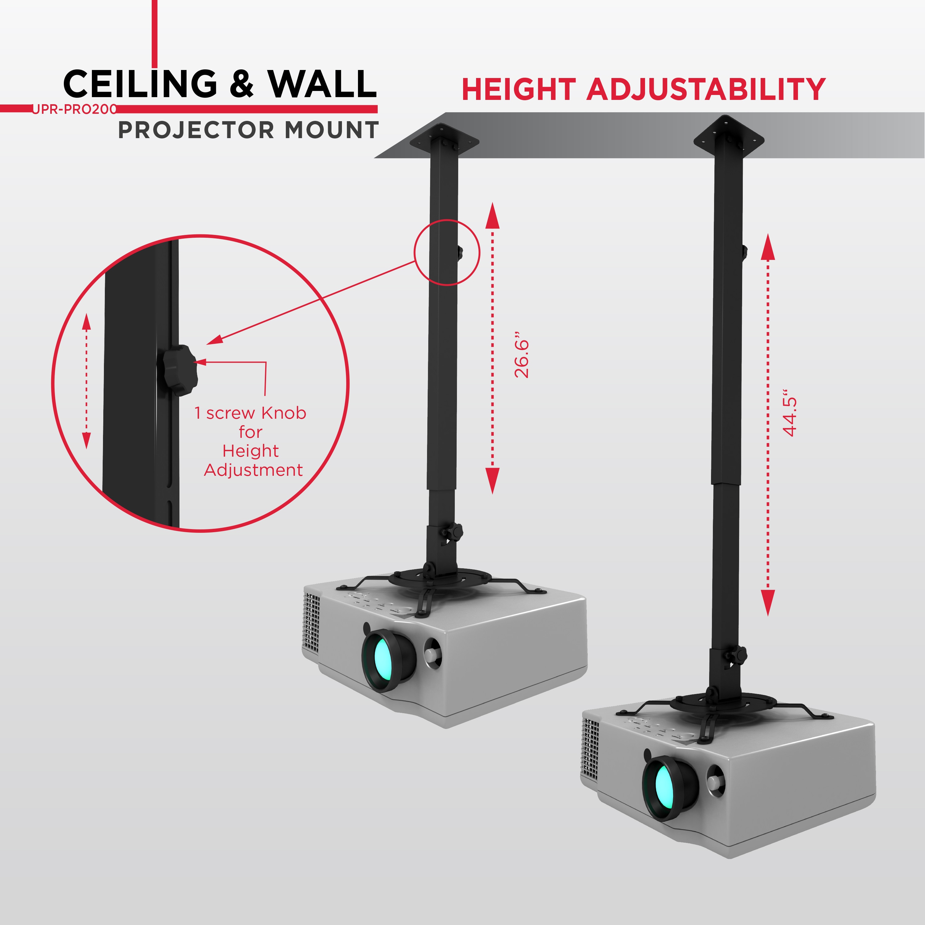 Promounts UPR-PRO200 Projector-Mounts - View #2