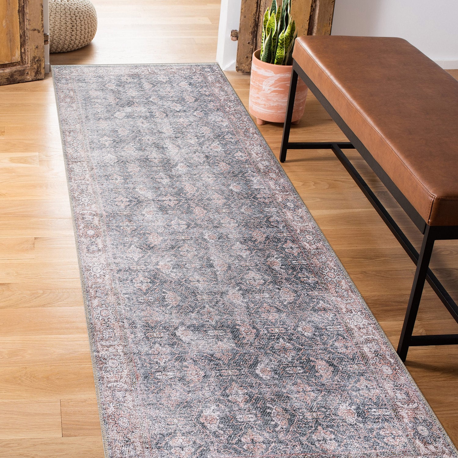 World Rug Gallery 6037CHARCOAL2X7 rugs - View #2
