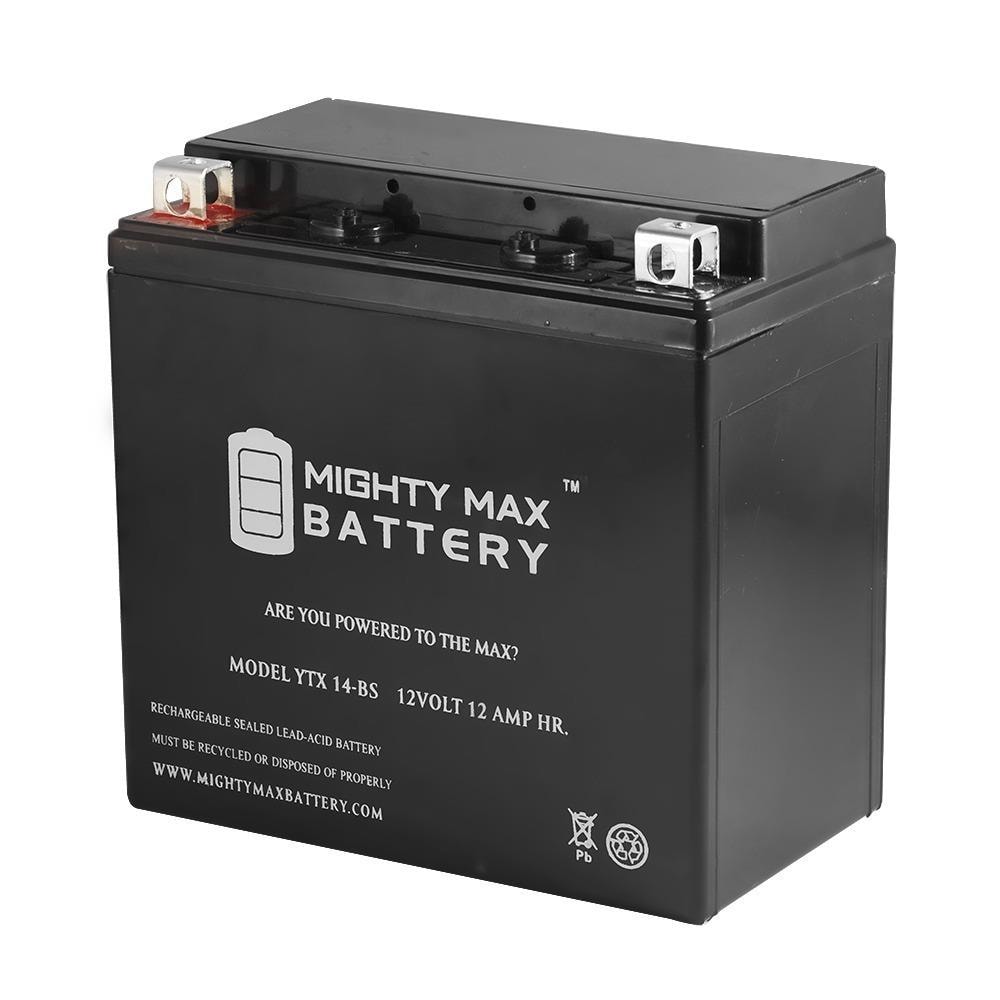 YTX16-BS 12V 14AH Battery for Powersport Motorcycle Scooter ATV 