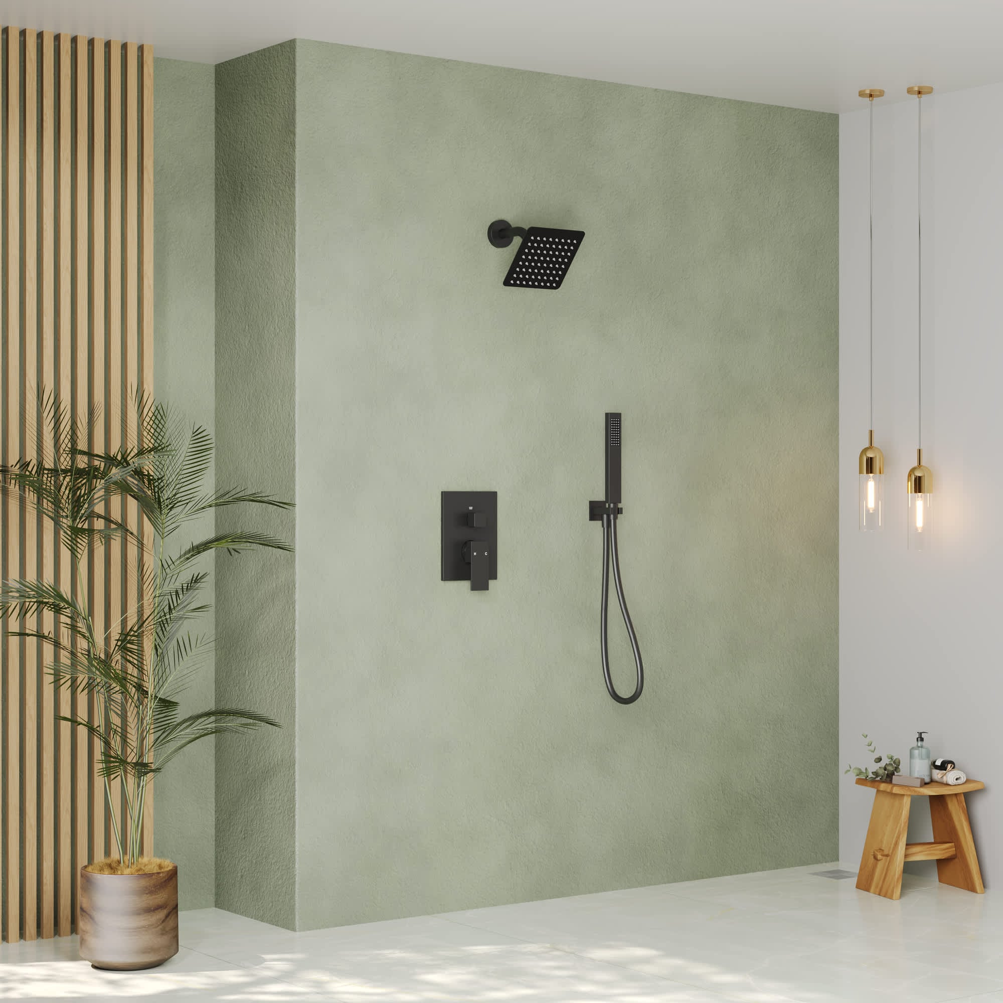 EVERSTEIN SFS-1077-BK6 Tub-Shower-Faucets - View #9