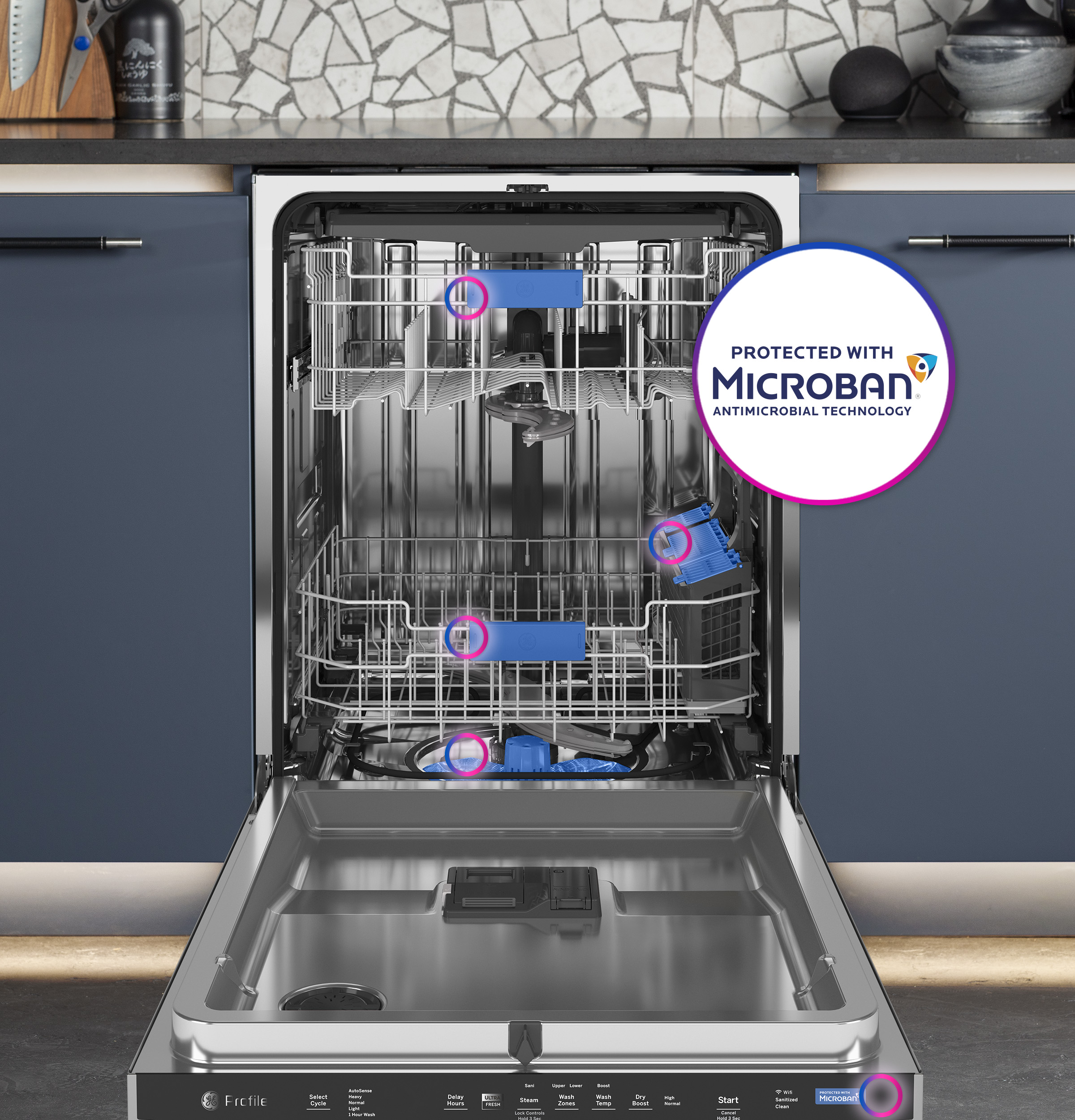This Handheld Electric Dishwasher Helps Enable Your Laziness