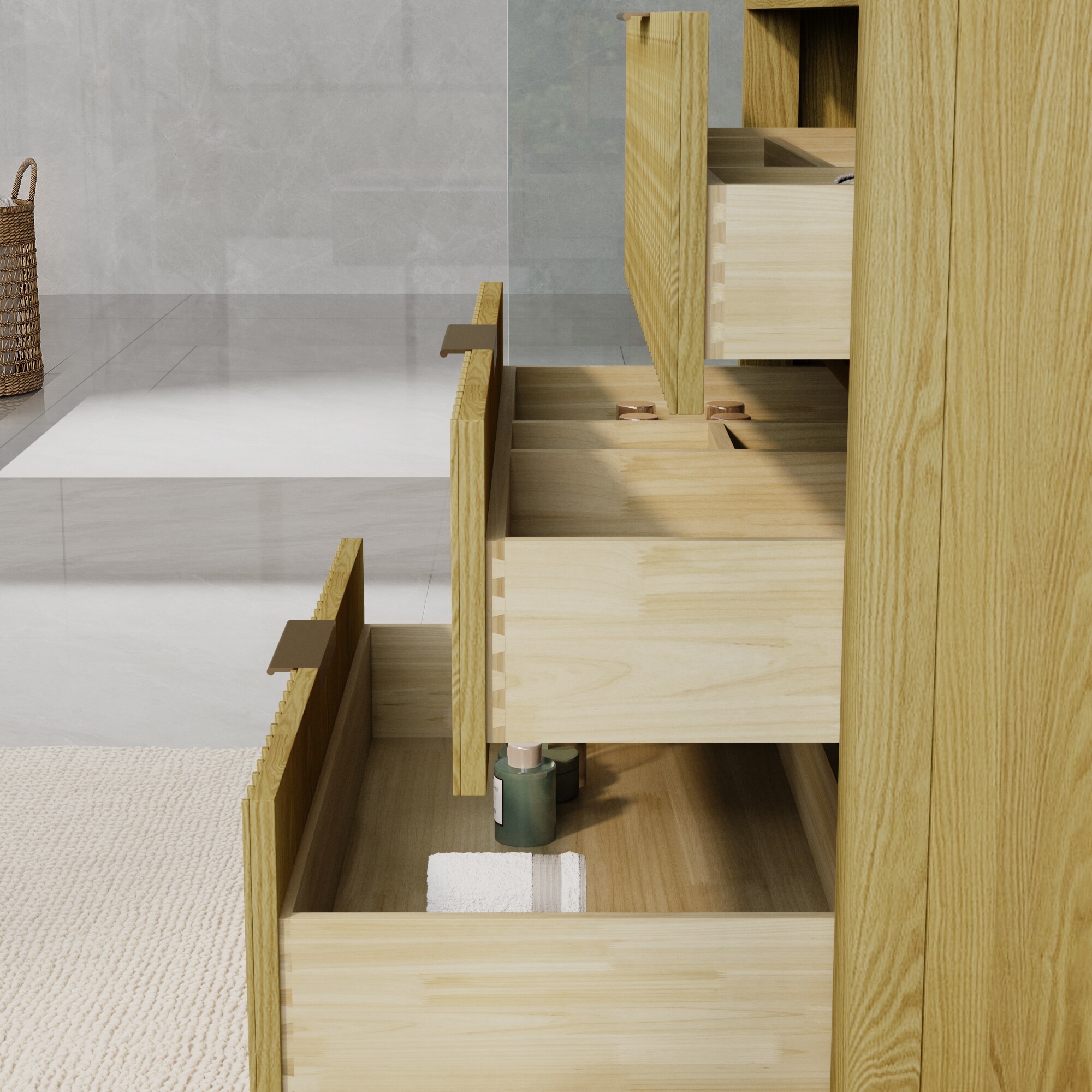 WELLFOR EX-VEBV36BU Bath-Vanity-Combo - View #13
