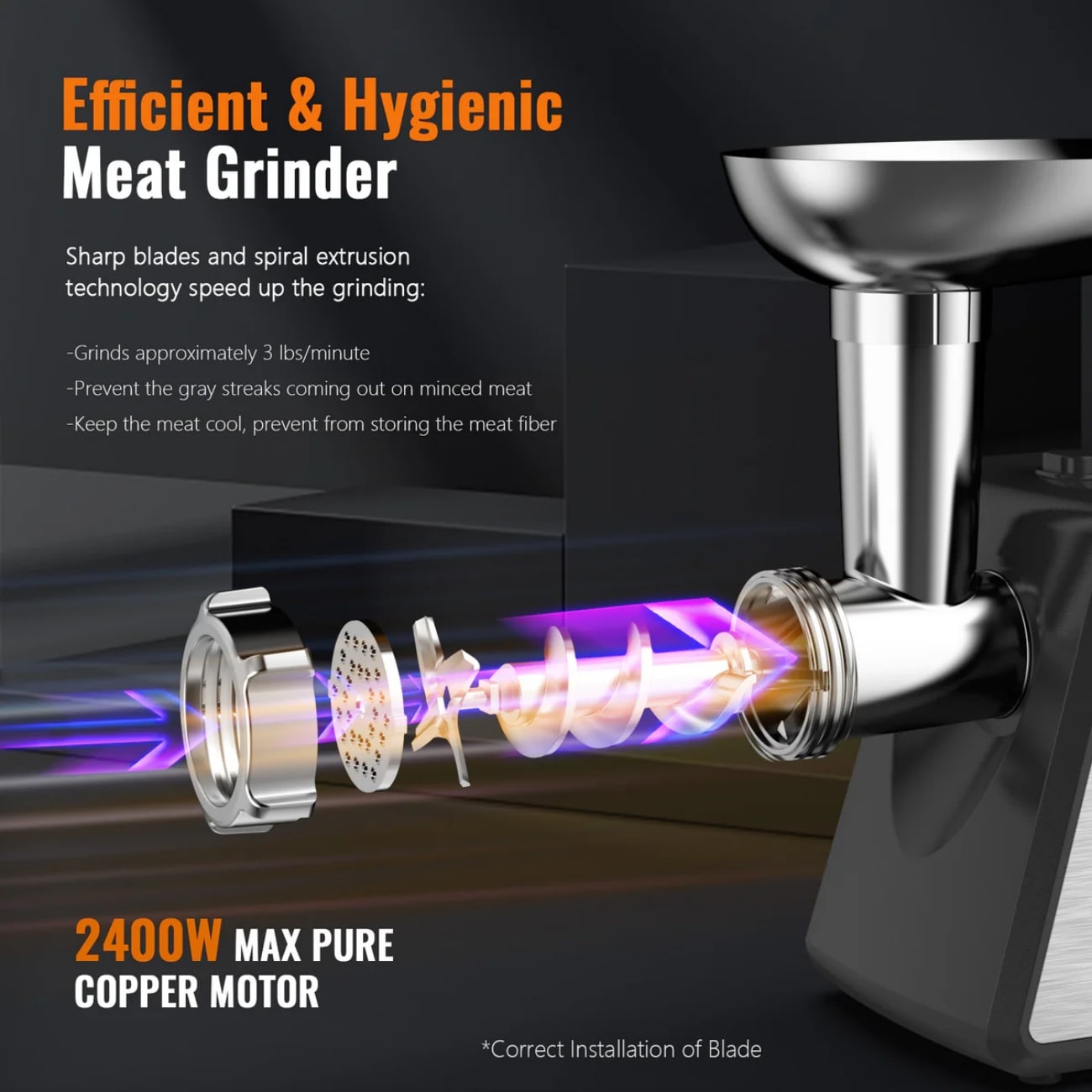 Vkoiyg AS-S2033-01-00009 Meat-Grinders - View #8