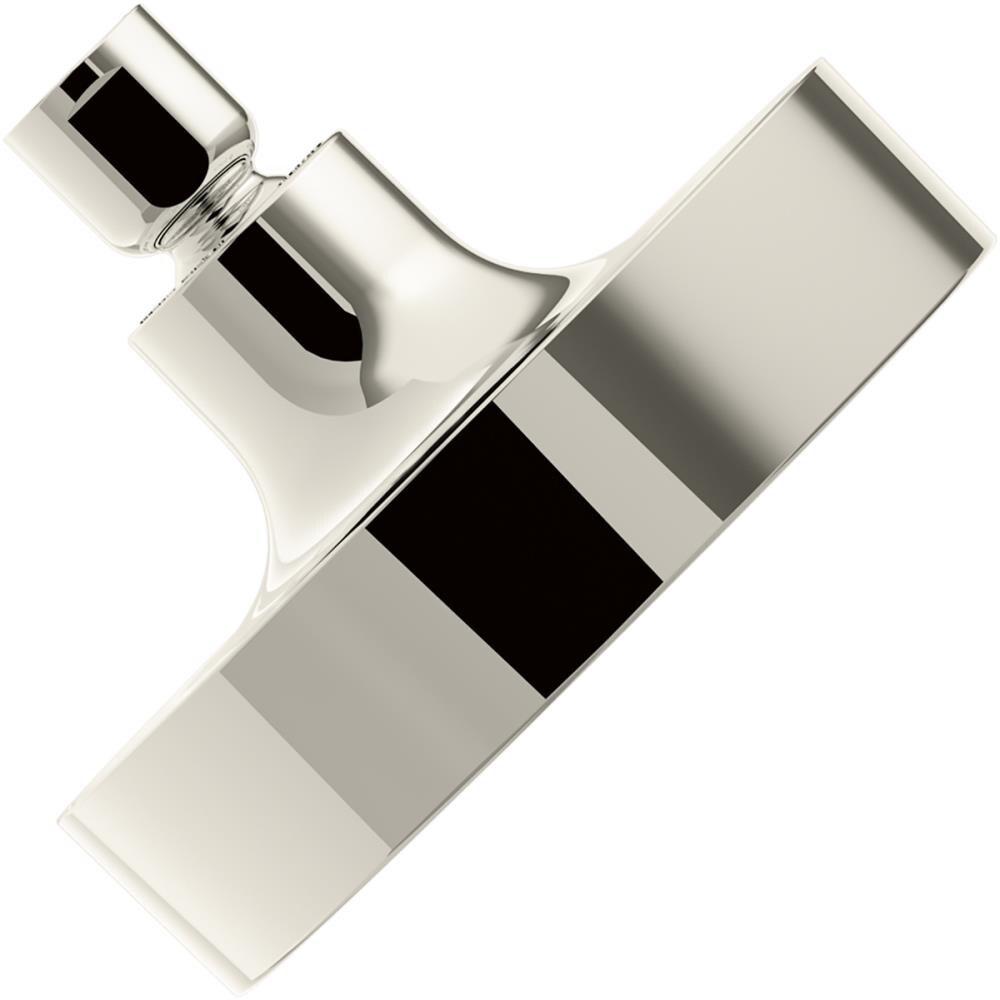 Polished Nickel Single-Function Wall Mounted Showerhead