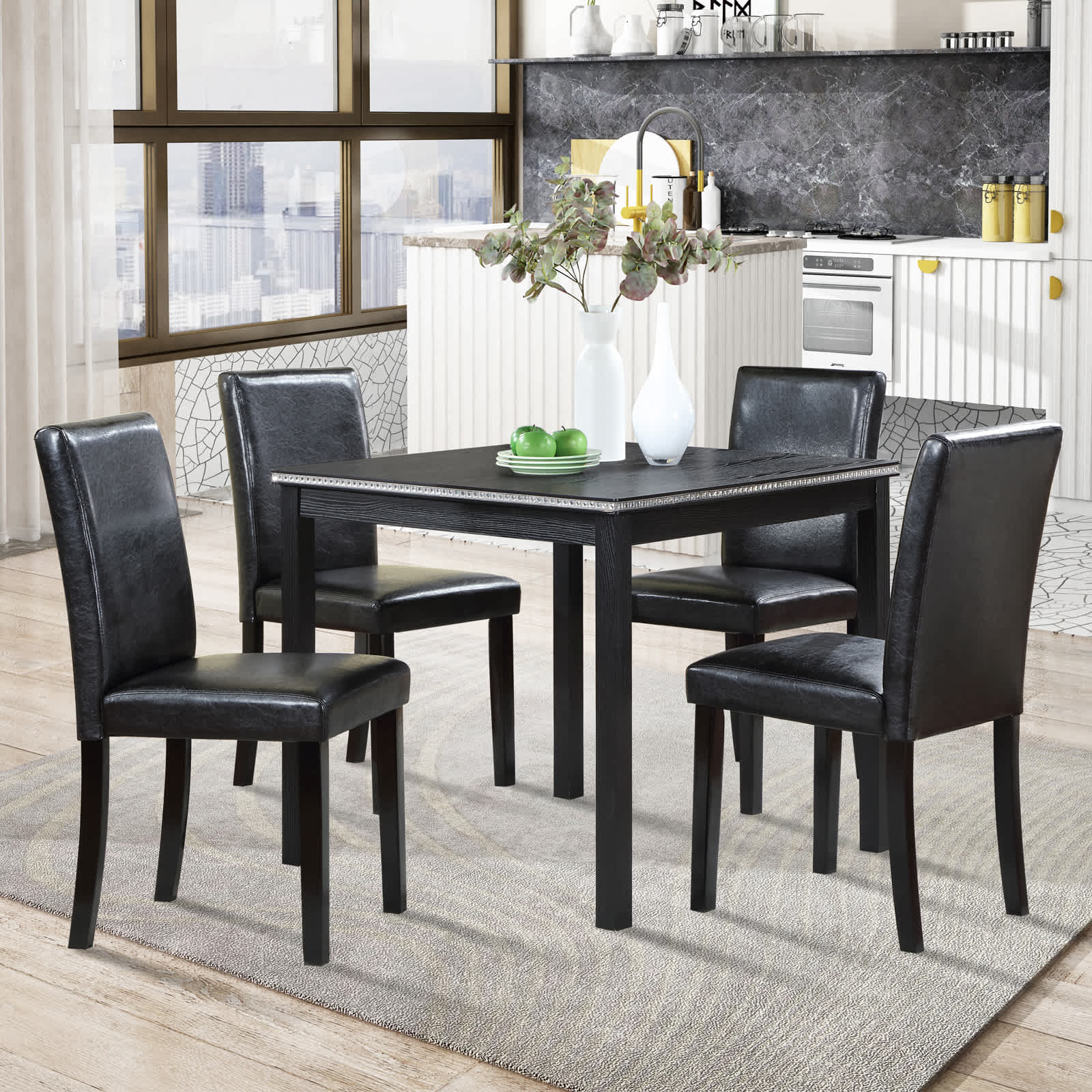 Vynxaria LESX1274-DJCZ-TZ017 Dining-Sets - View #3