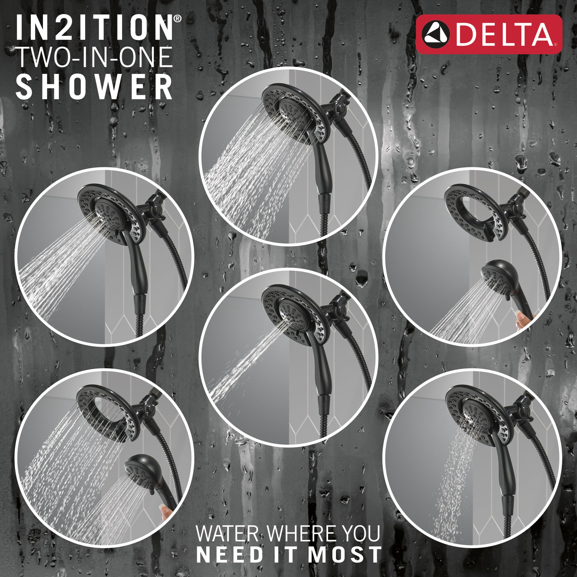 Delta 75486CBL Fixed-Showerhead - View #6