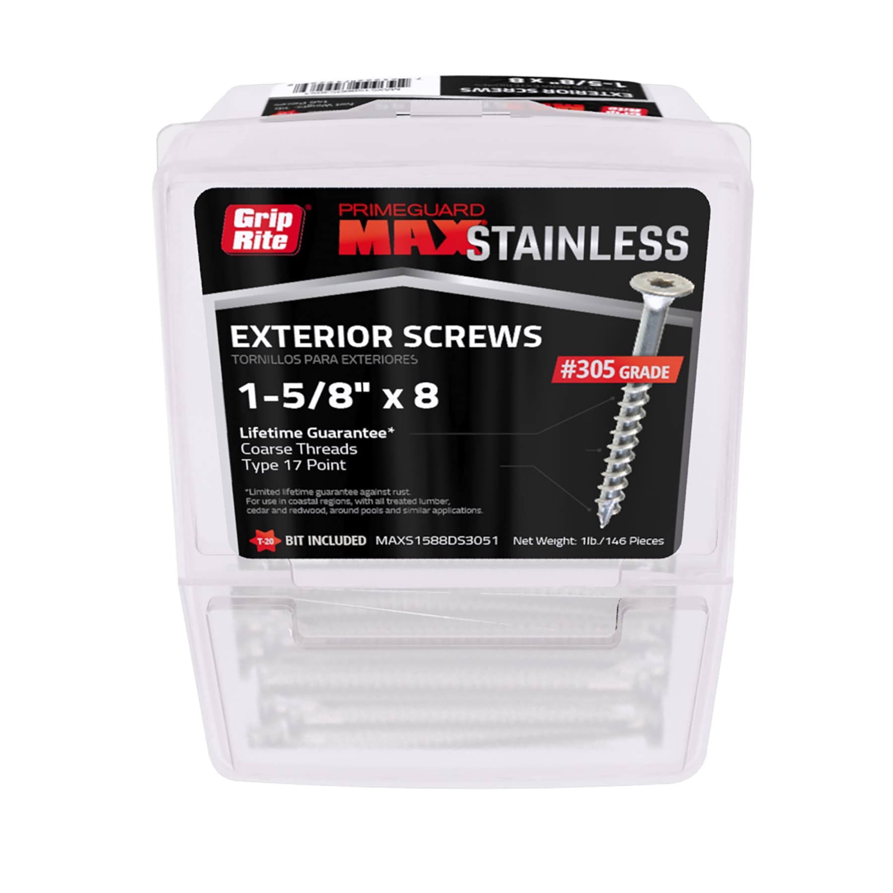 Grip-Rite MAXS1588DS3051 Deck-Screws - View #4