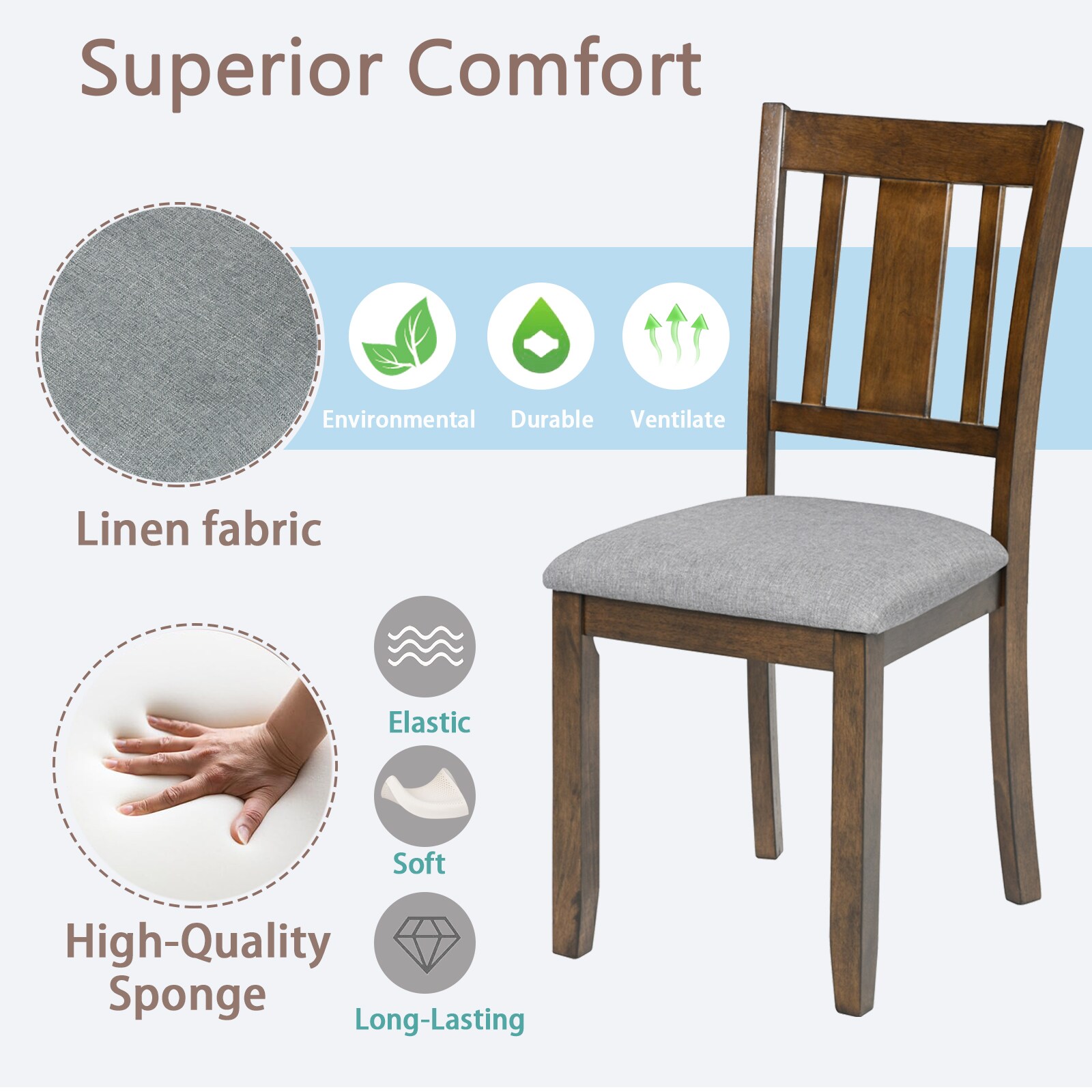 Mondawe MO-FB00917 Dining-Chairs - View #4