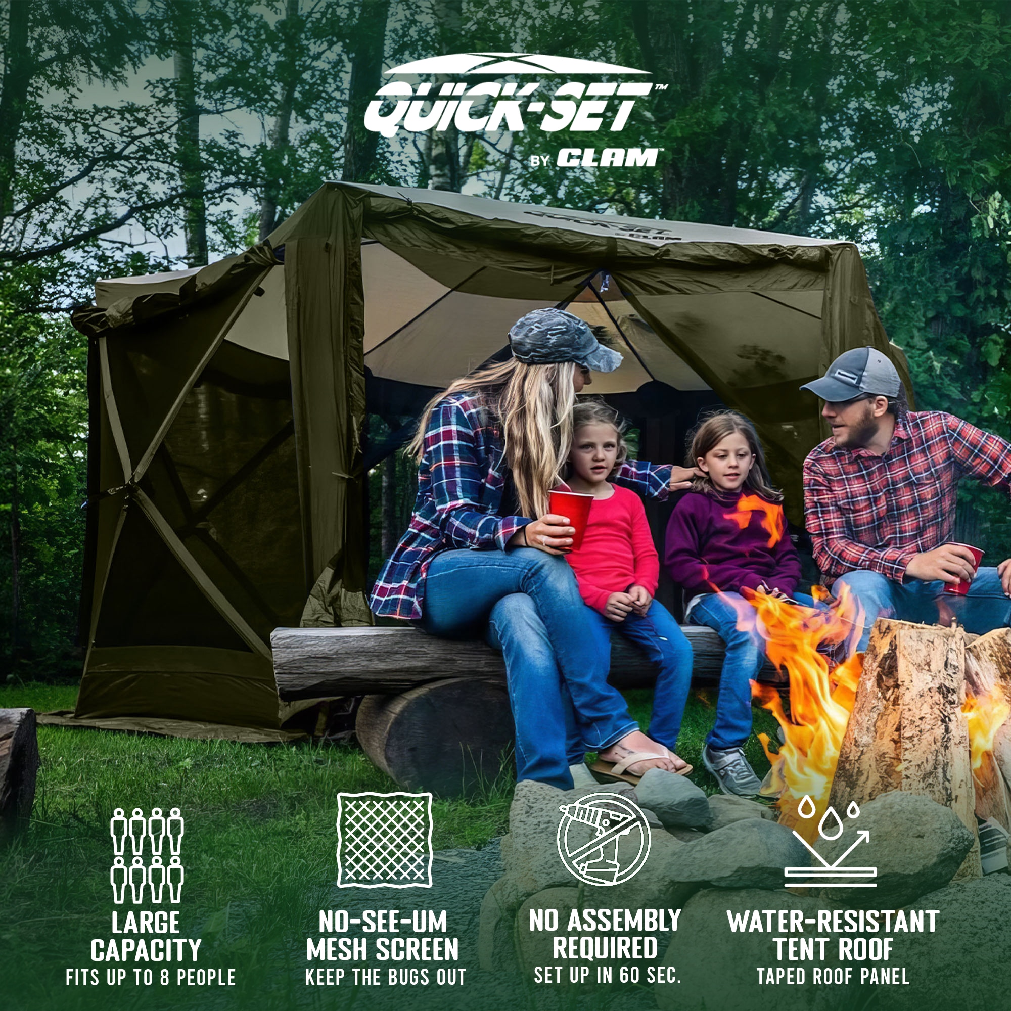 Clam Outdoors CLAM-PV-18493 Canopies-Sl - View #6